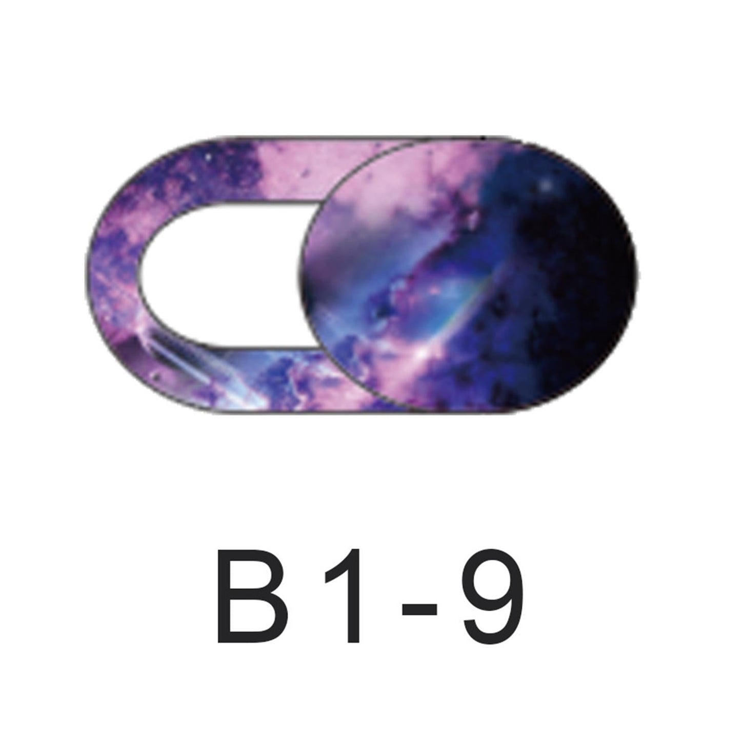 3 Pieces 0.7mm Web Camera Cover Slide Privacy Protector Starry Sky I