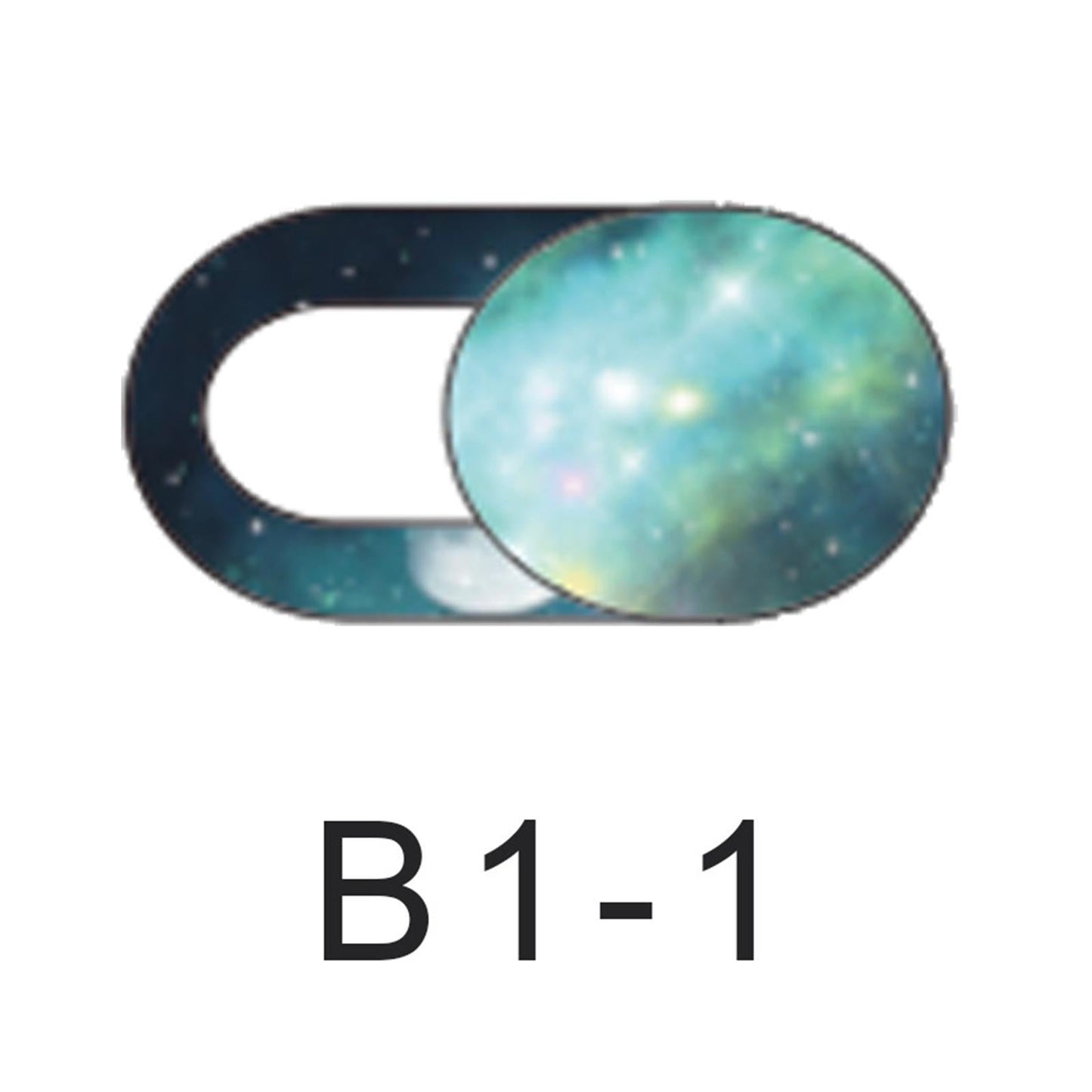 3 Pieces 0.7mm Web Camera Cover Slide Privacy Protector Starry Sky J