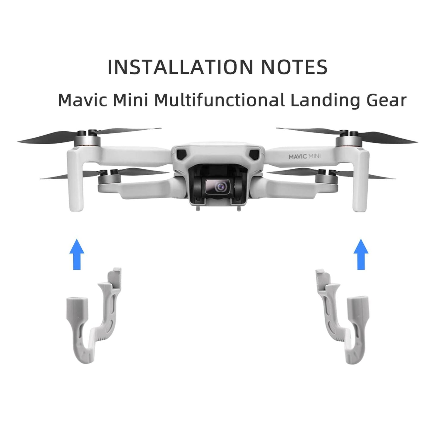 Extend Landing Gear Leg Riser Stabilizer for DJI Mavic Mini/Mini 2 Drone