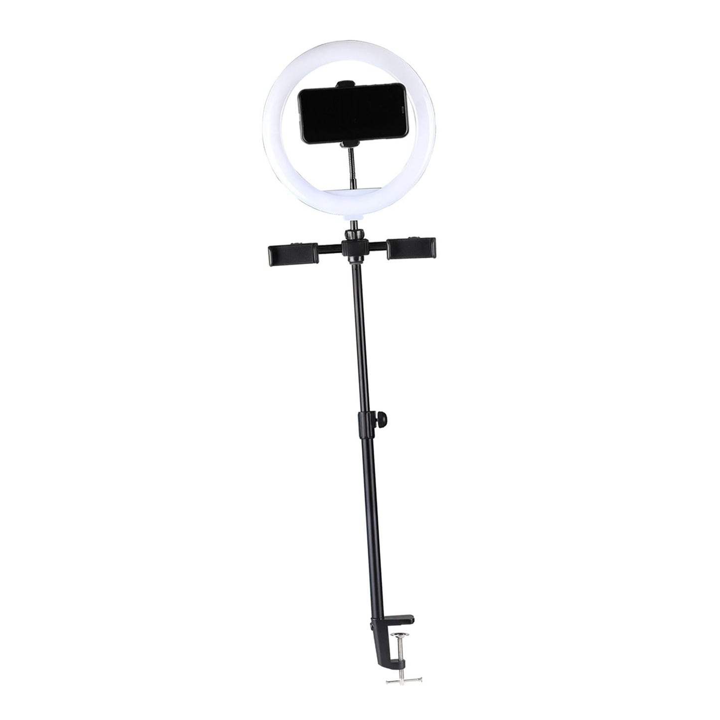 Universal Desk Clamp Mount Stand Holder for Phone DSLR Camera Ring Light C