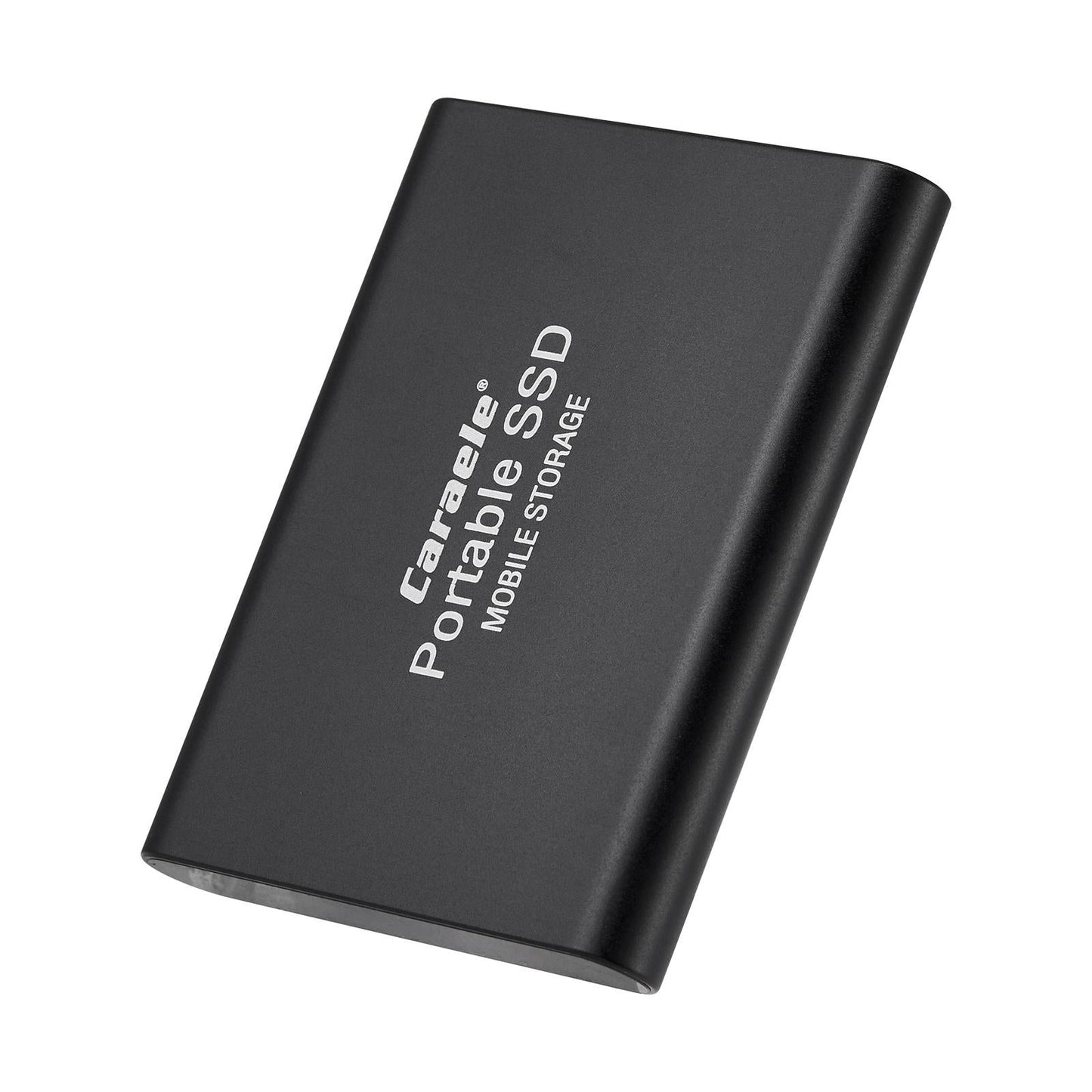 Aluminum Alloy USB 3.0 500GB SSD External Portable USB 3.1 Gen-1 USB-C black