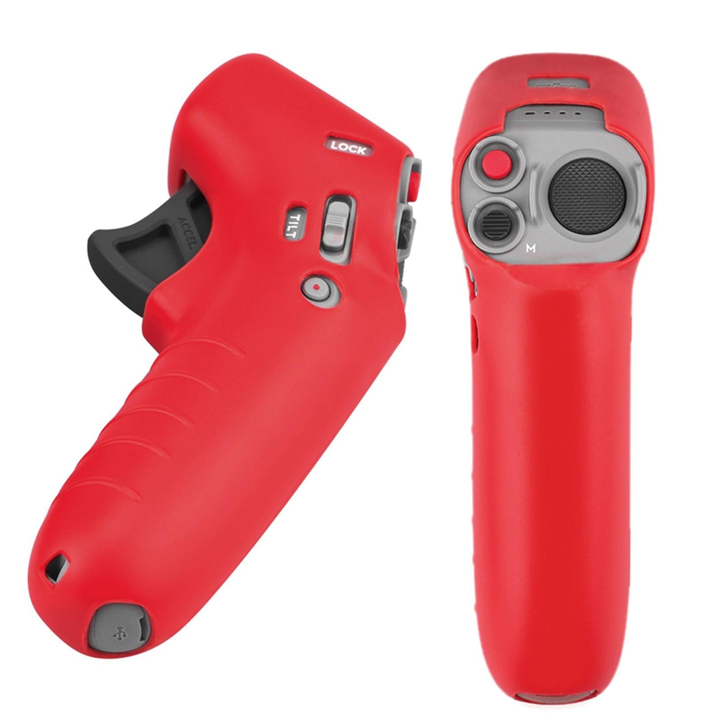 Silicone Protective Cover for DJI FPV Combo Drone Motion Controller red A