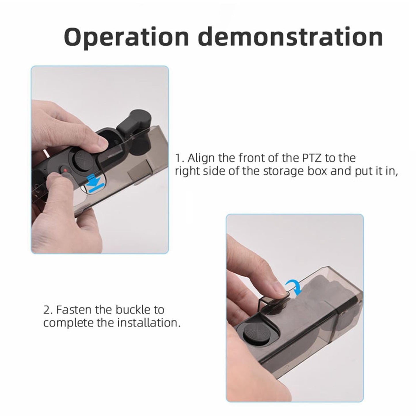 Portable Hard Carrying Case Storage Box Compatible with FIMI PALM 2 Camera B