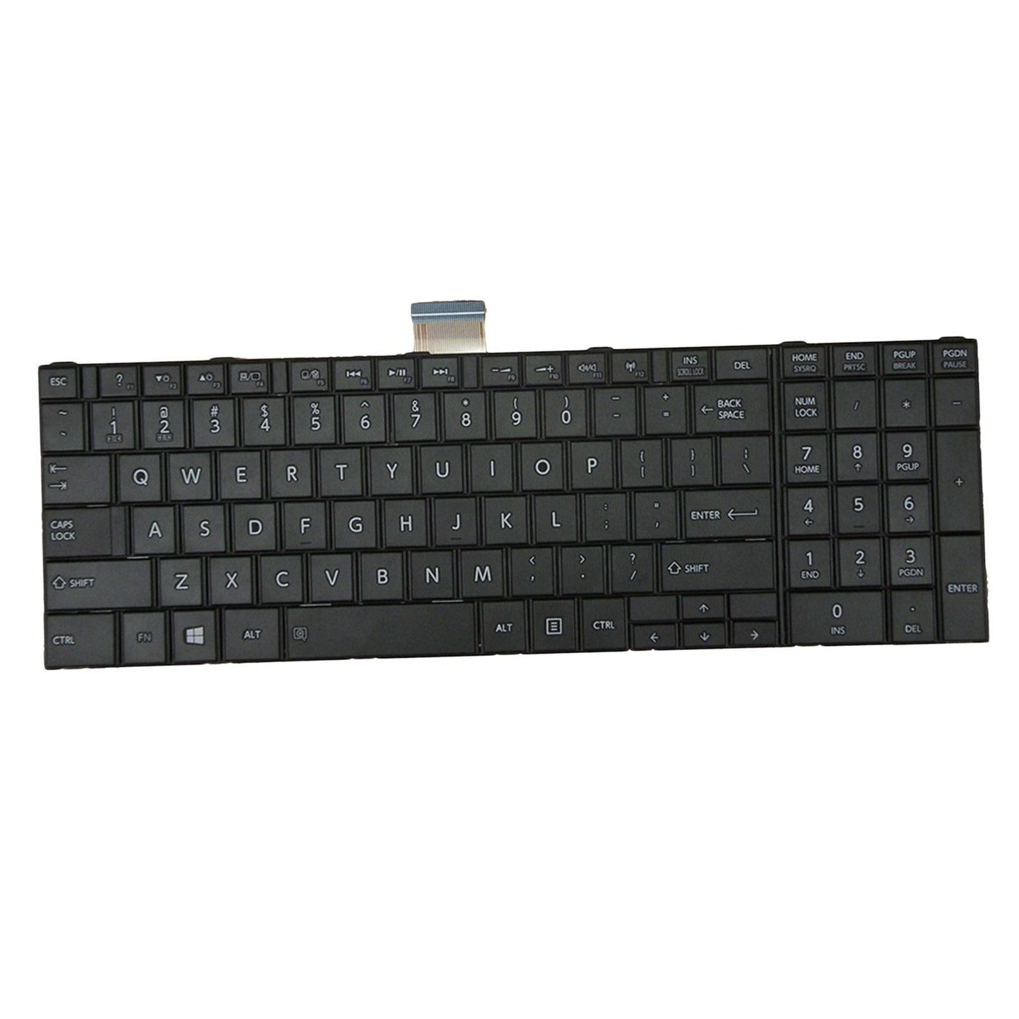 Laptop Keyboard US For Toshiba Satellite C850 C850D C855 C855D L850 L855D