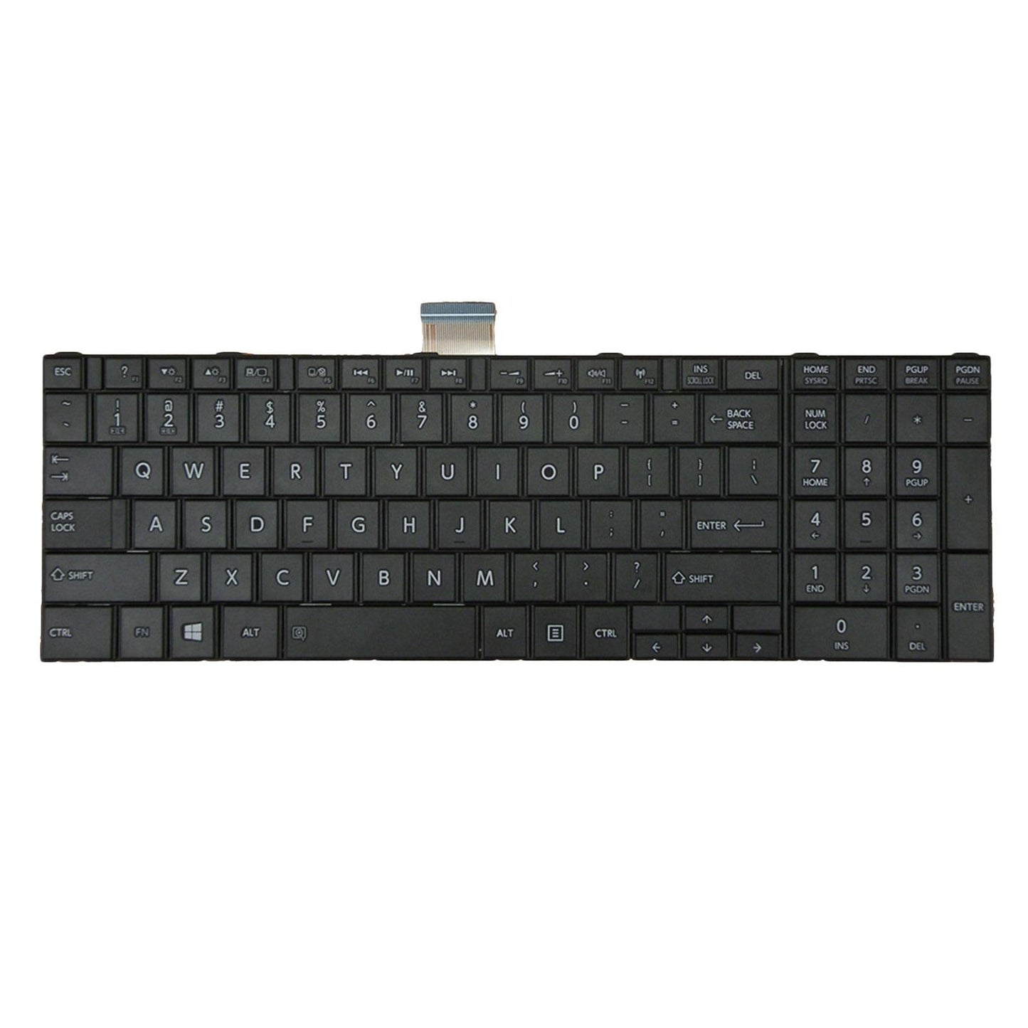 Laptop Keyboard US For Toshiba Satellite C850 C850D C855 C855D L850 L855D