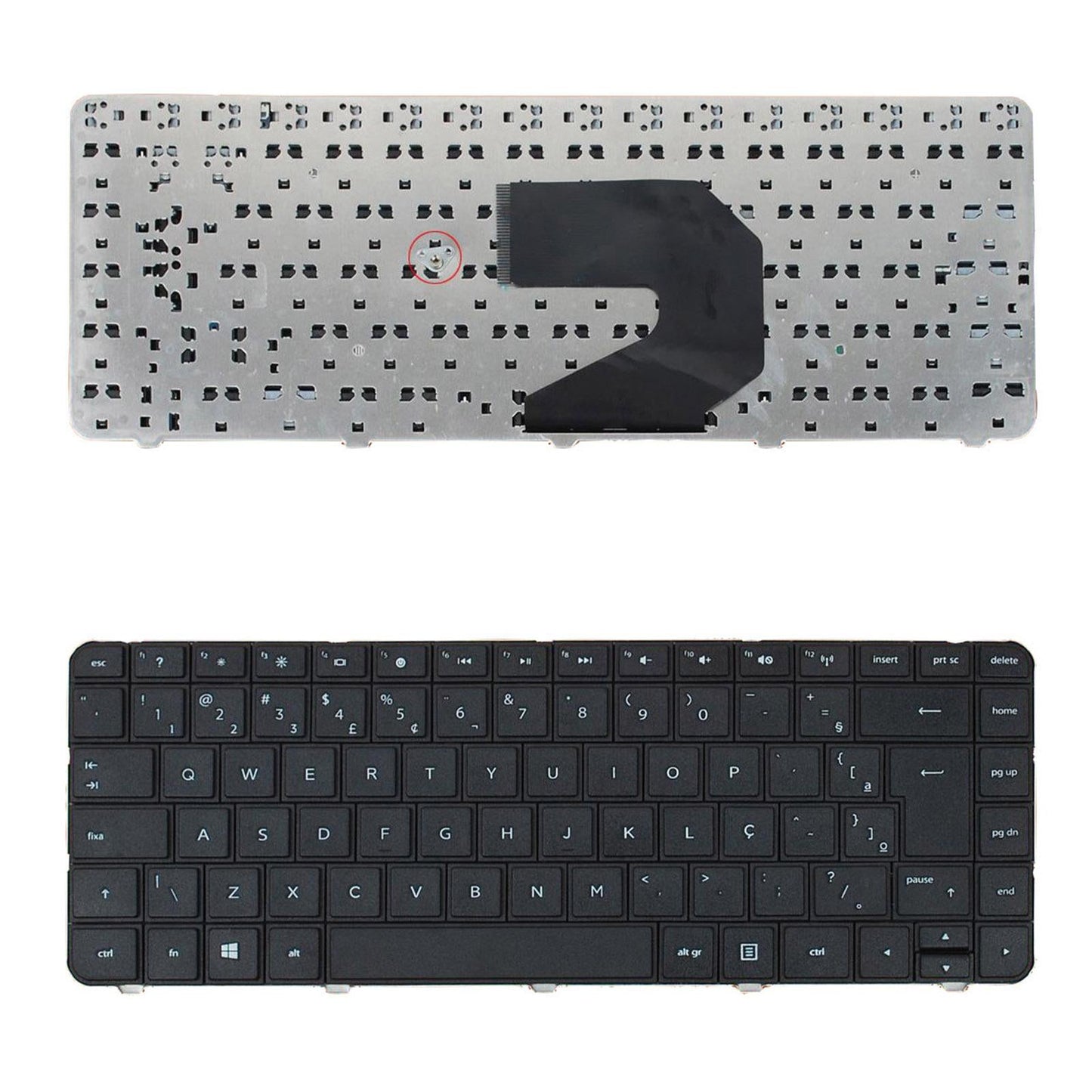 New Brazilian Keyboard for HP Pavilion G4 G43 G4-1000 G6S 636413-201 Black