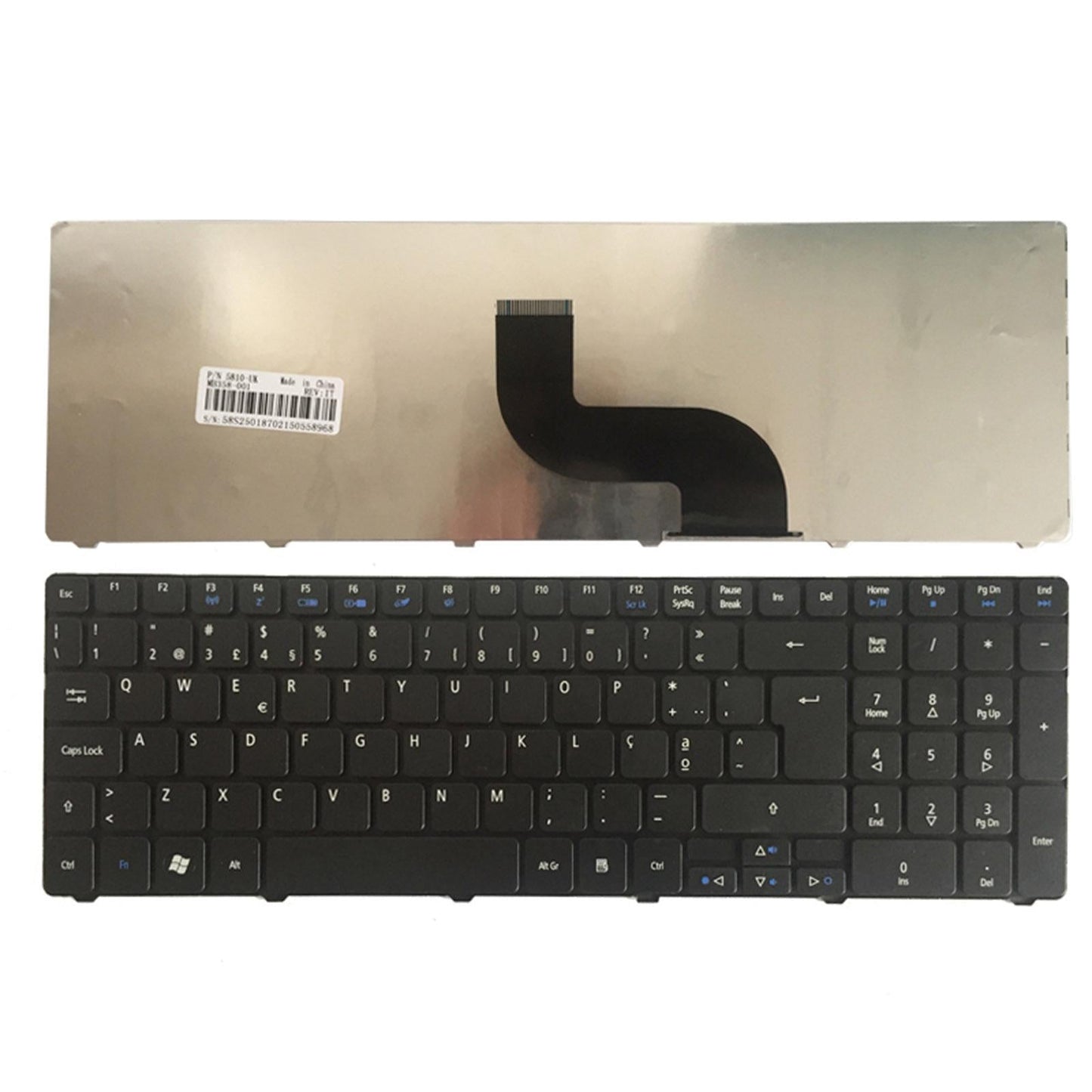 New Full Keyboard Portuguese Layout Notebook for Acer AS5741G 5536G 5738