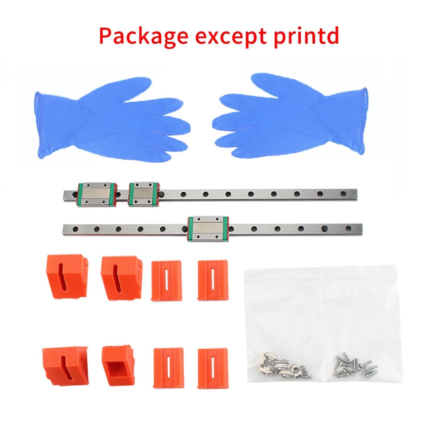 Upgrade Y a-x-i-s Linear Rail Guide Support Kit Compatible for Prusa i3 mk3s