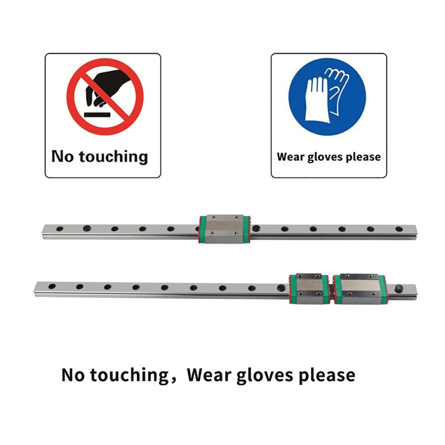Upgrade Y a-x-i-s Linear Rail Guide Support Kit Compatible for Prusa i3 mk3s