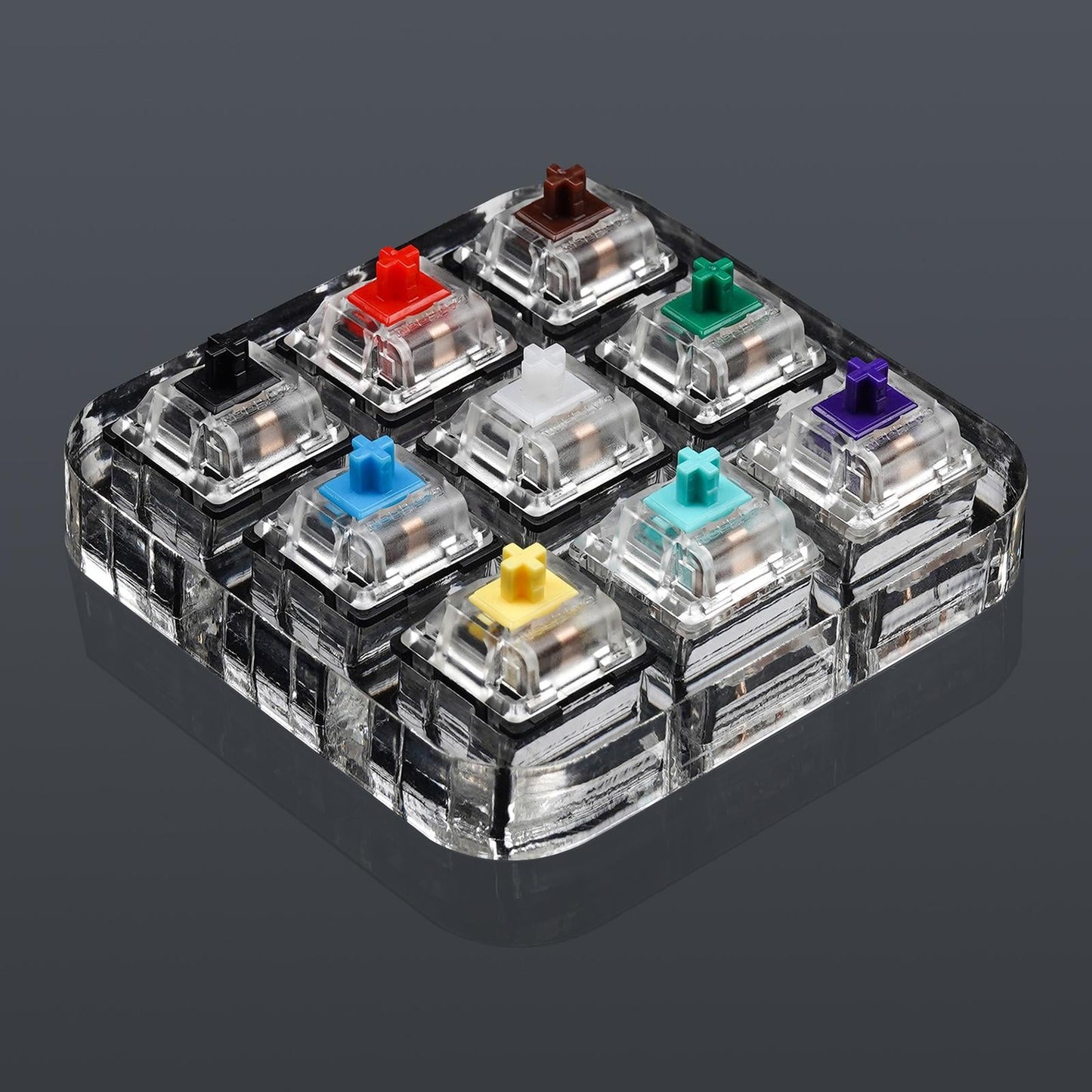 9-Key Switches Shaft Switch Tester Kit for Mechanical Keyboards