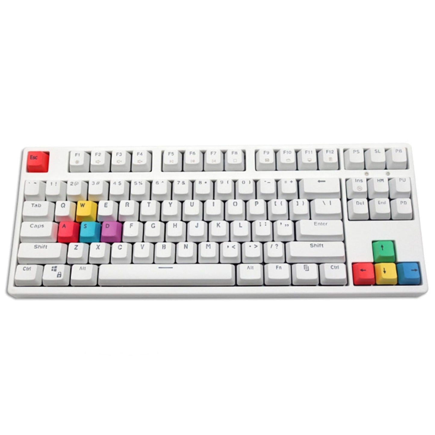 Upgraded PBT Pudding Keycaps 9pcs Set ESC , Arrow Keys , W , A , S , D