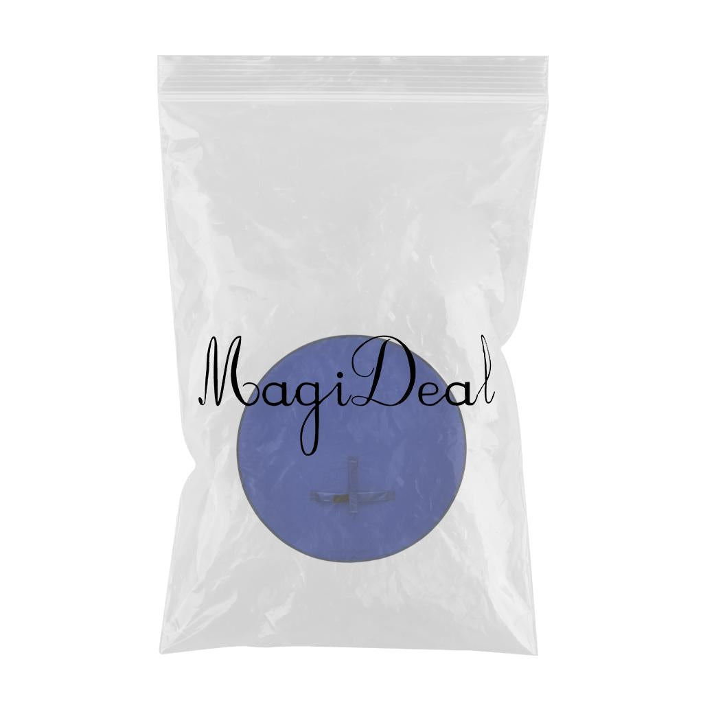 2-in-1 Blue Screen Round Cloth Fix on Chair for Zoom Video Photography