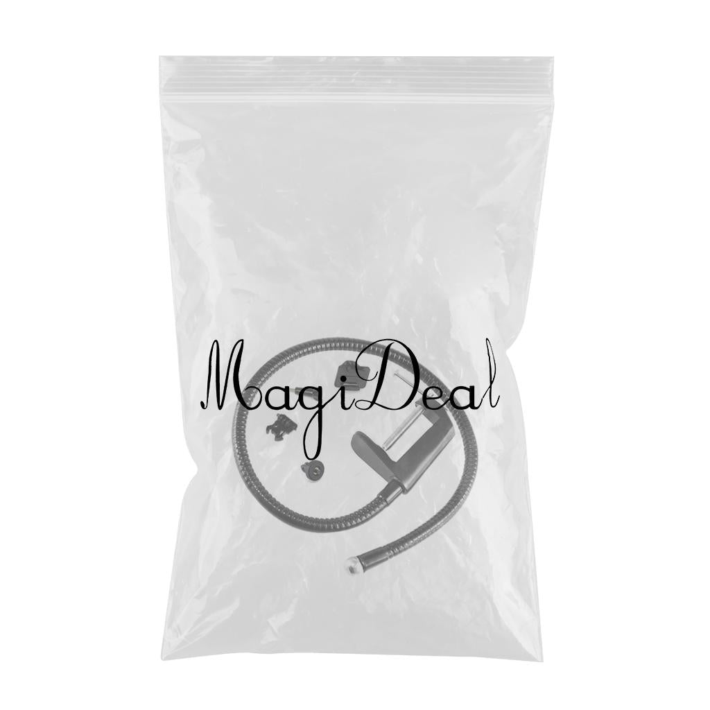 Adjustable Webcam Stand Camera Phone Holder Gooseneck Desk Mount 38cm Tube