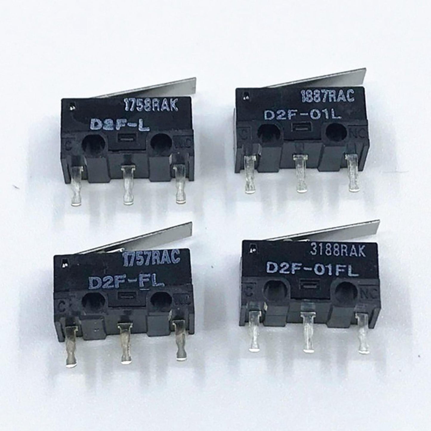 Micro Switch Microswitch Switches for Mouse Mice D2FC-F-7N