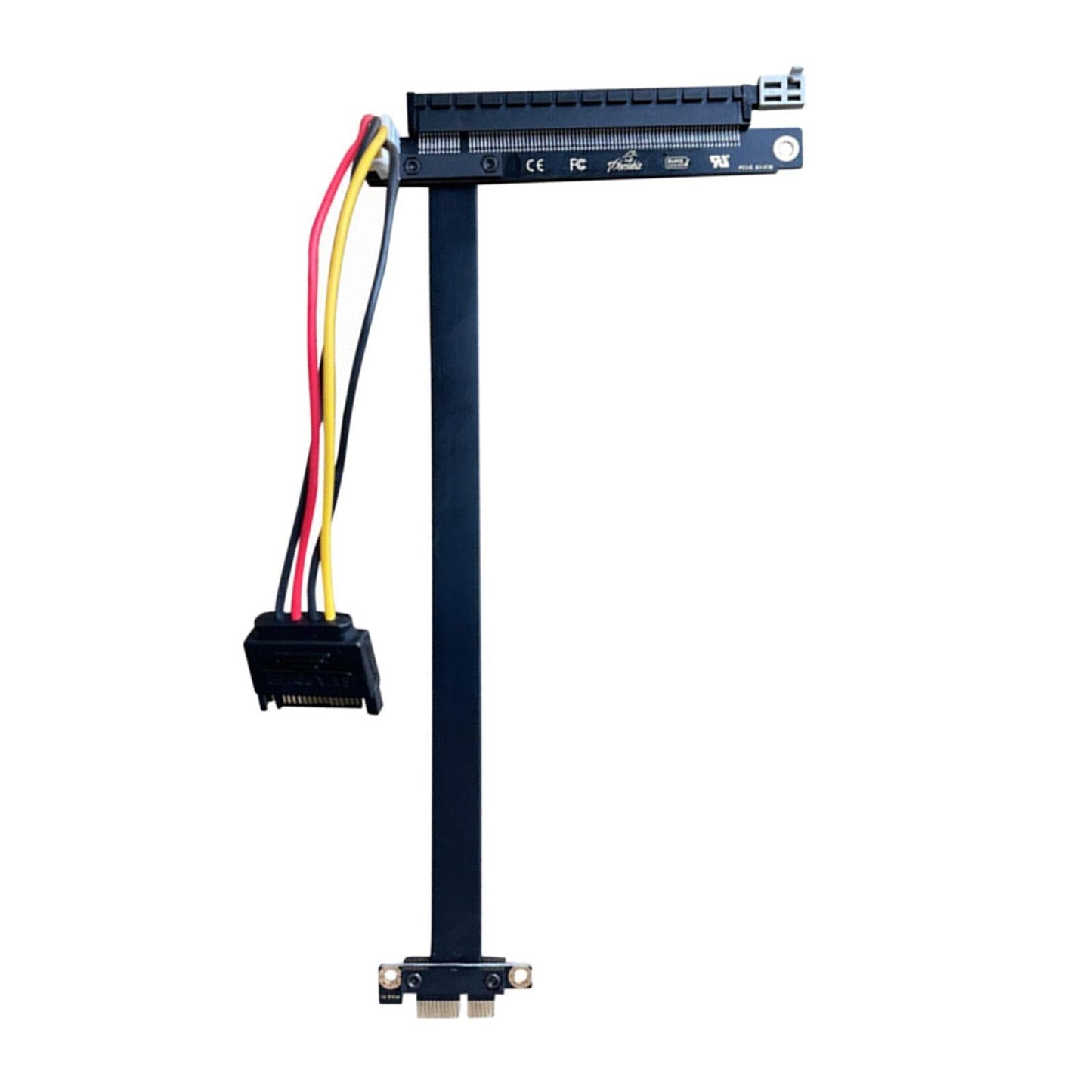 PCI-e 3.0 PCI Express Gen3 8Gbps 1X to 16X Extension Cable 180 Degree 30cm B
