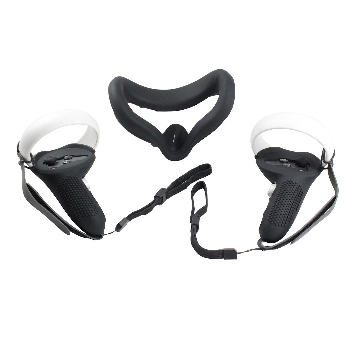 VR Accessories Protective Sleeve Case Face Cover For Oculus Quest 2 Black