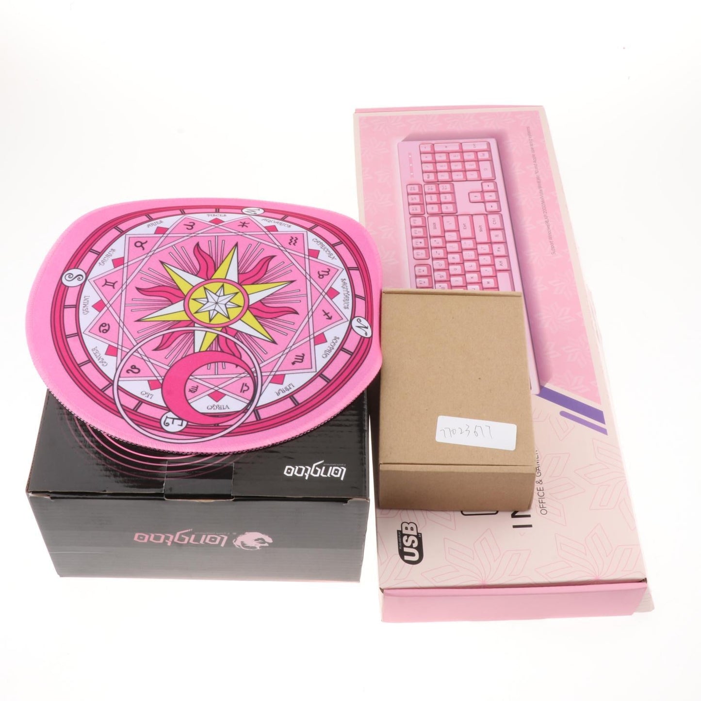 Gaming Keyboard And Mouse USB Wired Chrome For PC Laptop New Choice 1