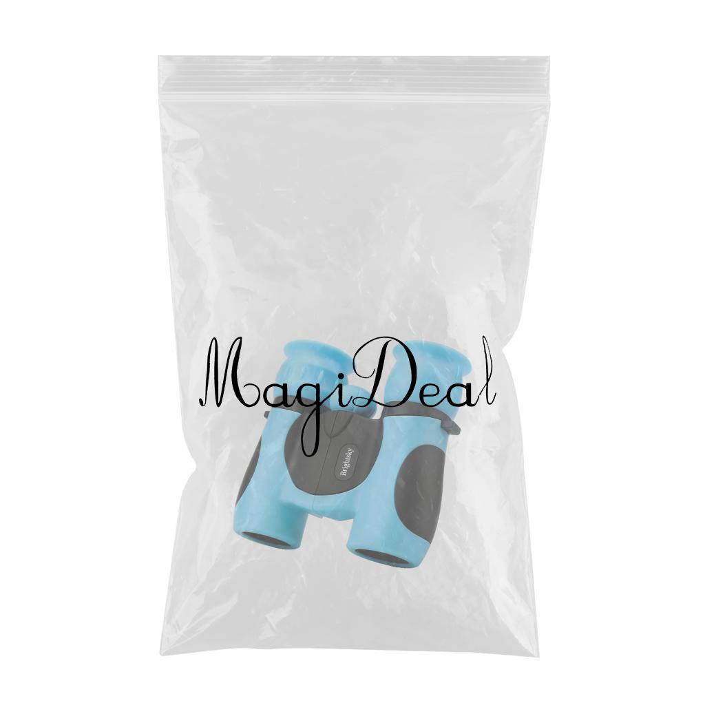 Shockproof Binoculars Small 8x21 for Kids Discover Travel Camping blue