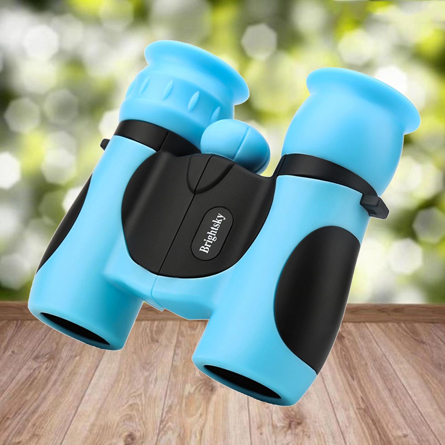 Shockproof Binoculars Small 8x21 for Kids Discover Travel Camping blue