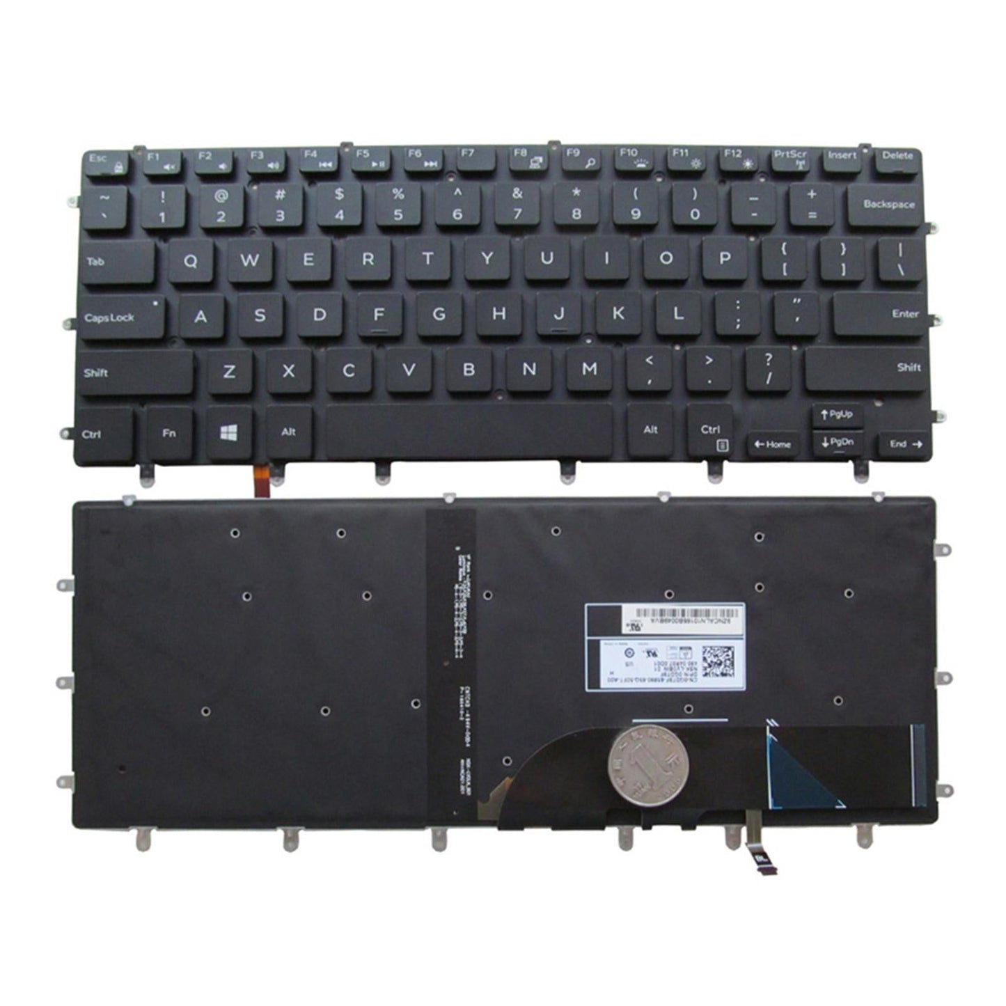New Replacement Laptop Keyboard US without Frame For Dell XPS 15 9550 Series