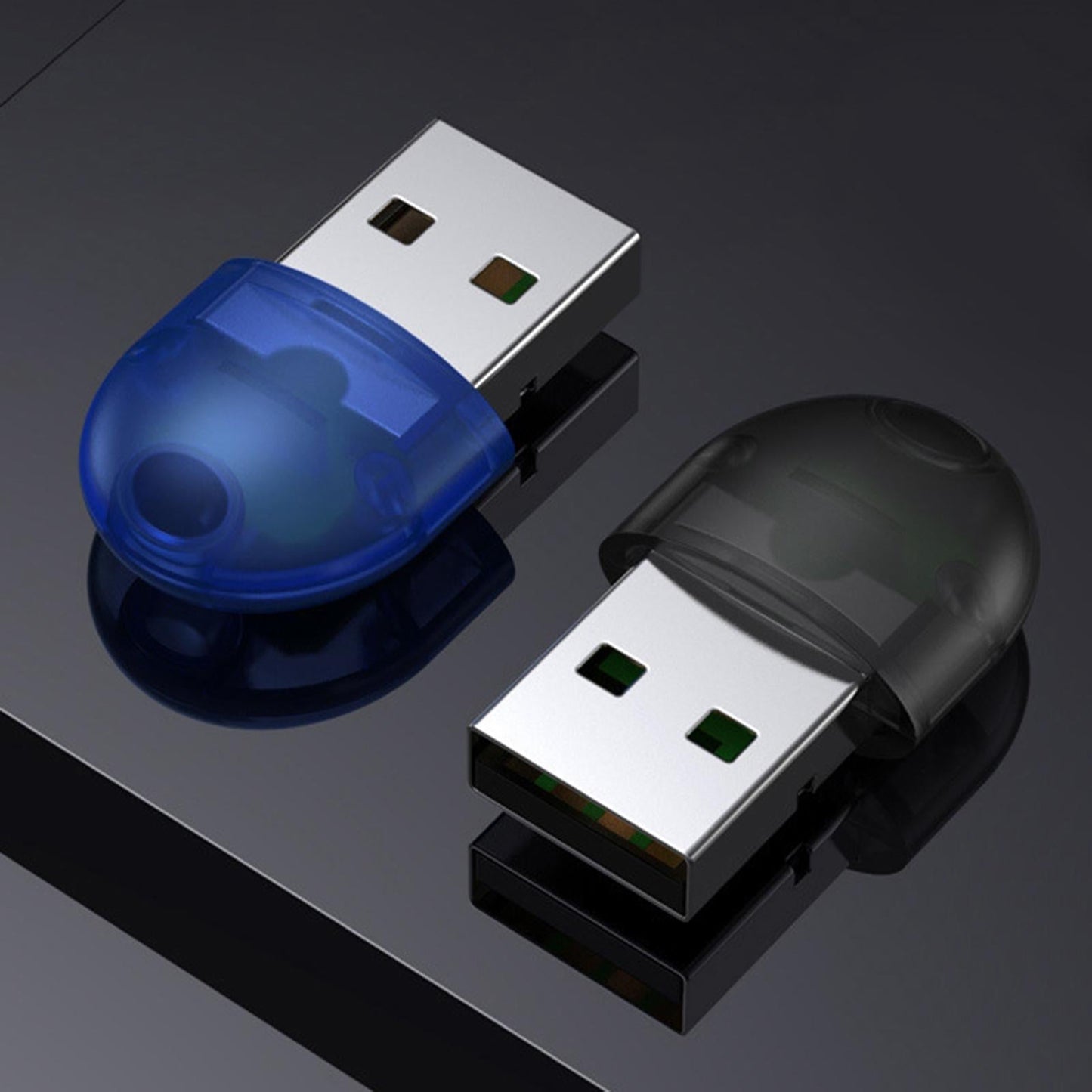 Bluetooth Transmitter MP3 Player Hands free Radio Adapter USB Adapter Black