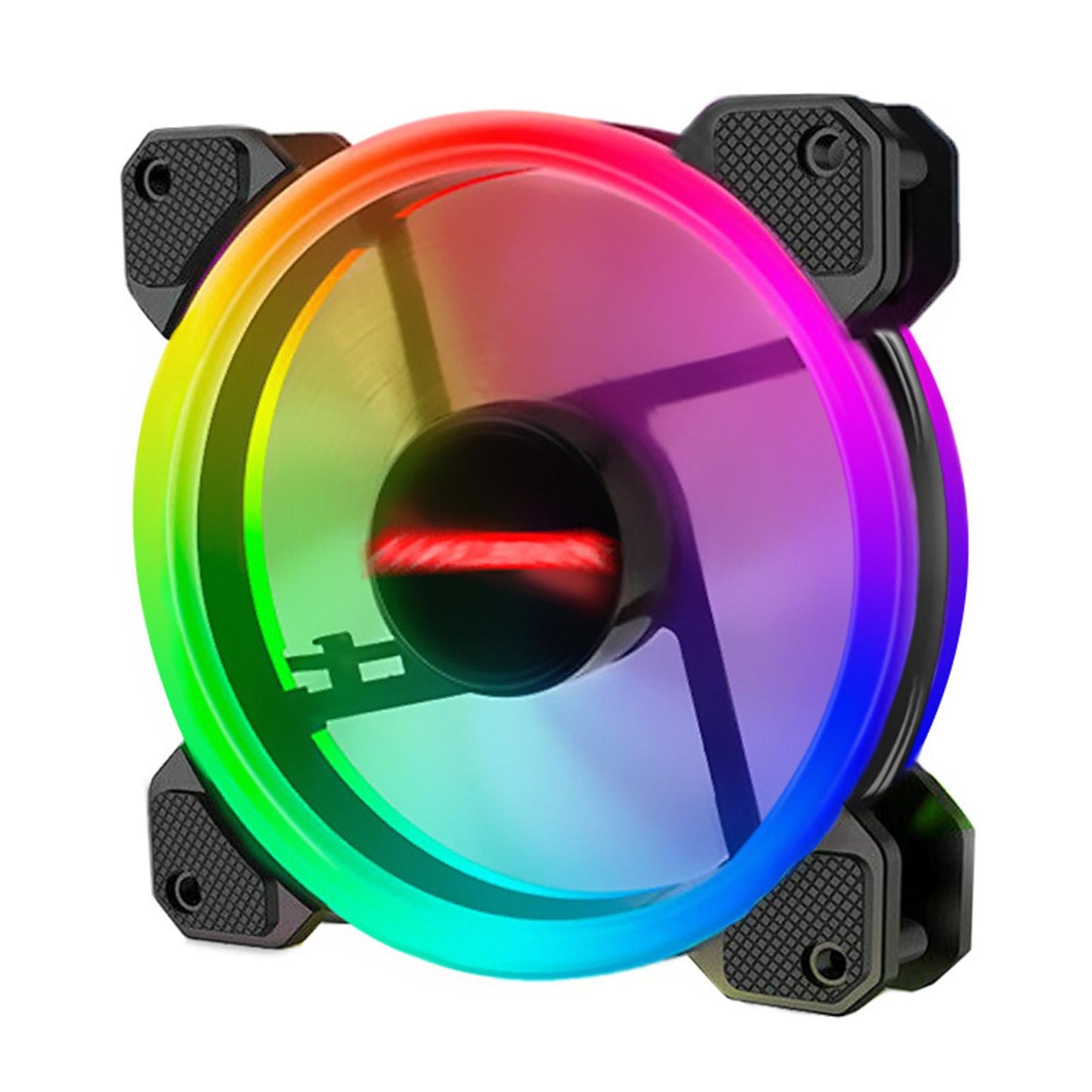 12cm RGB Computer Case Cooling Fan with Controller Remote 6 fan controller A