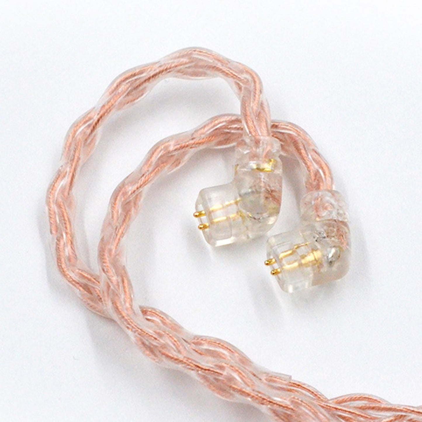 8Core Earphone Headset Cable & 3.5mm Gold-plated Plug Replace for KZ ZSX ZSN