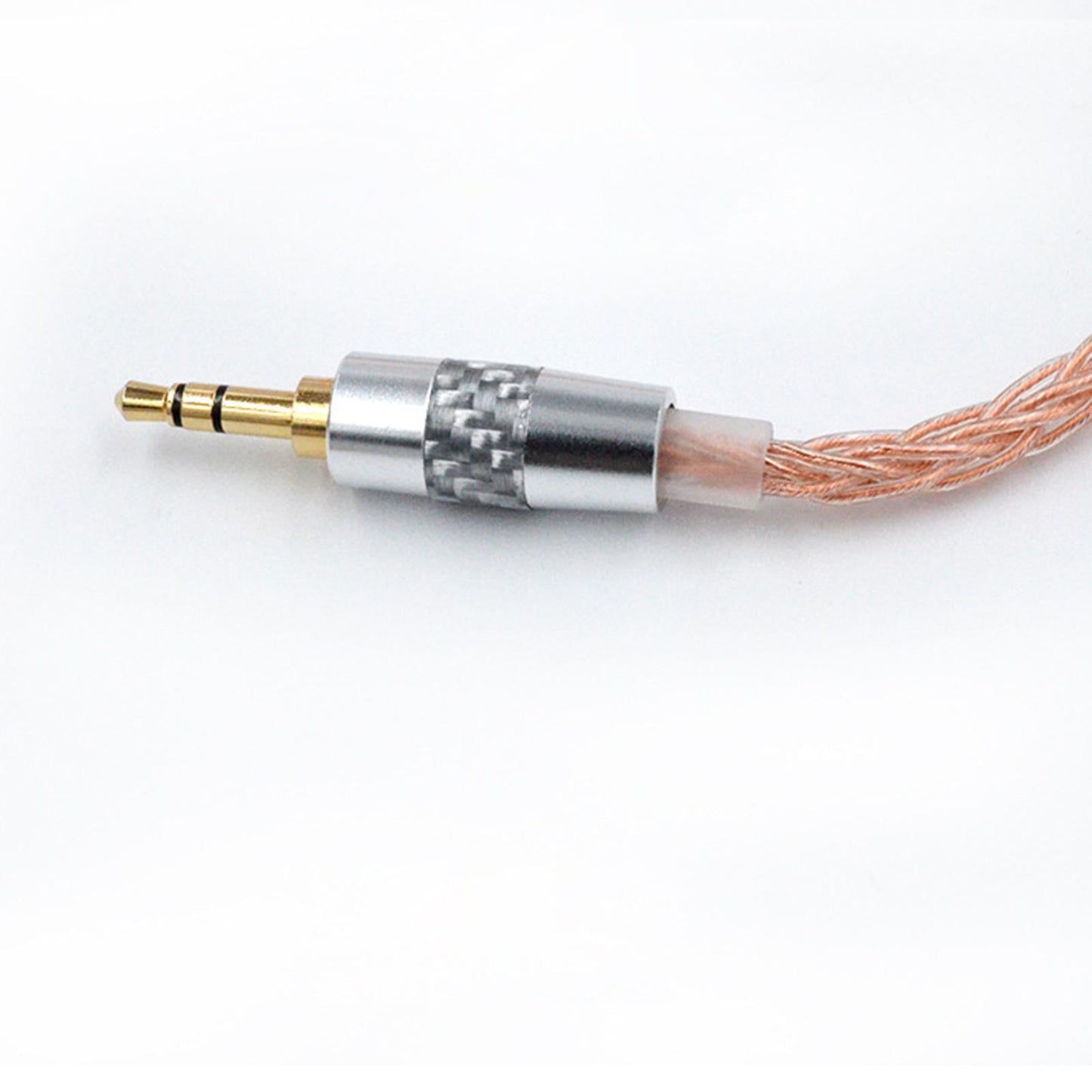 8Core Earphone Headset Cable & 3.5mm Gold-plated Plug Replace for KZ ZSX ZSN