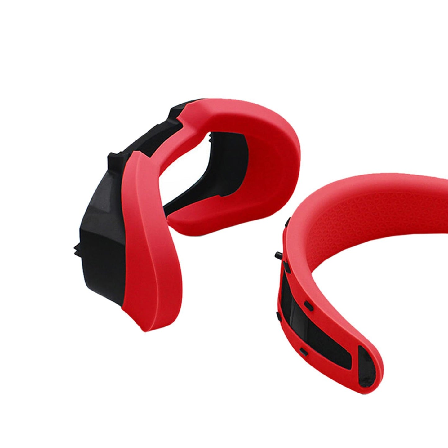 Silicone Cover VR Face Pad For Oculus Rift S Replacement Pad Cover Red