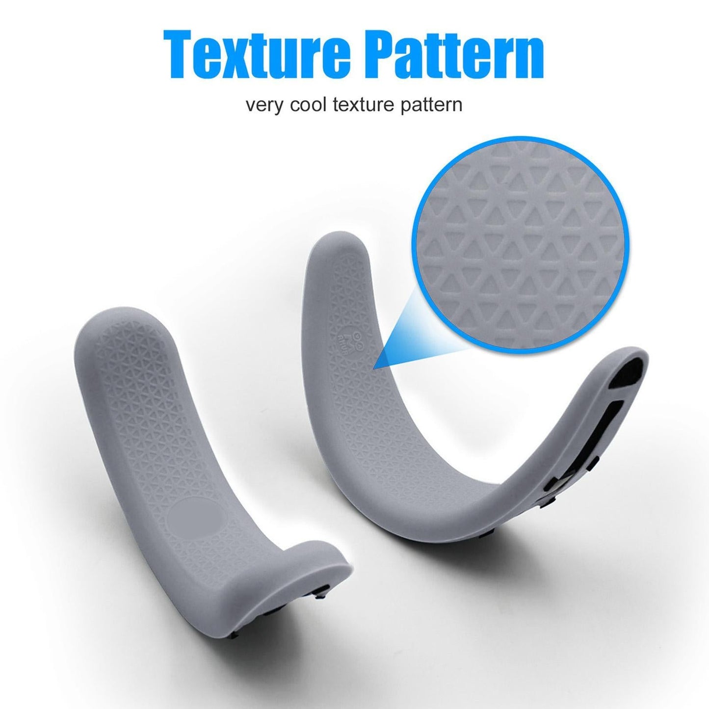 Silicone Cover VR Face Pad For Oculus Rift S Replacement Pad Cover Gray