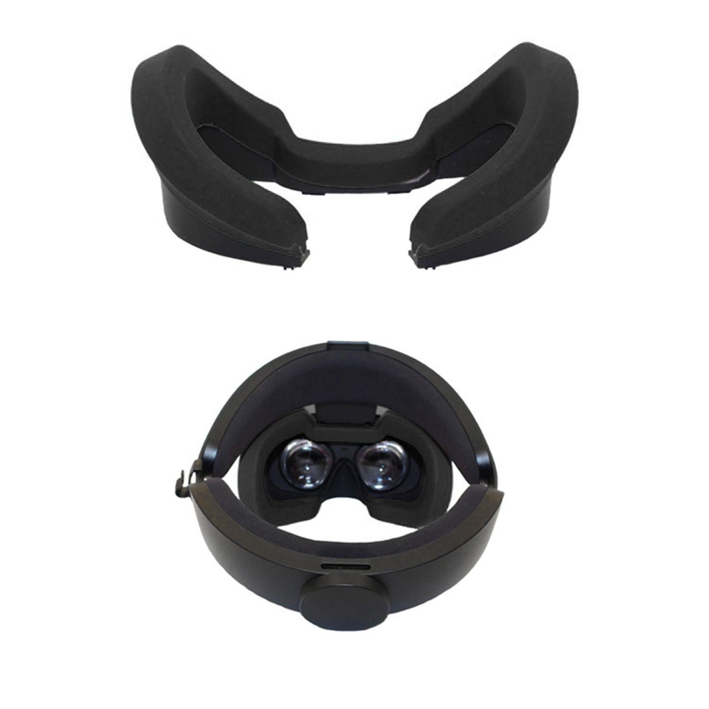 Silicone Cover VR Face Pad For Oculus Rift S Replacement Pad Cover Black
