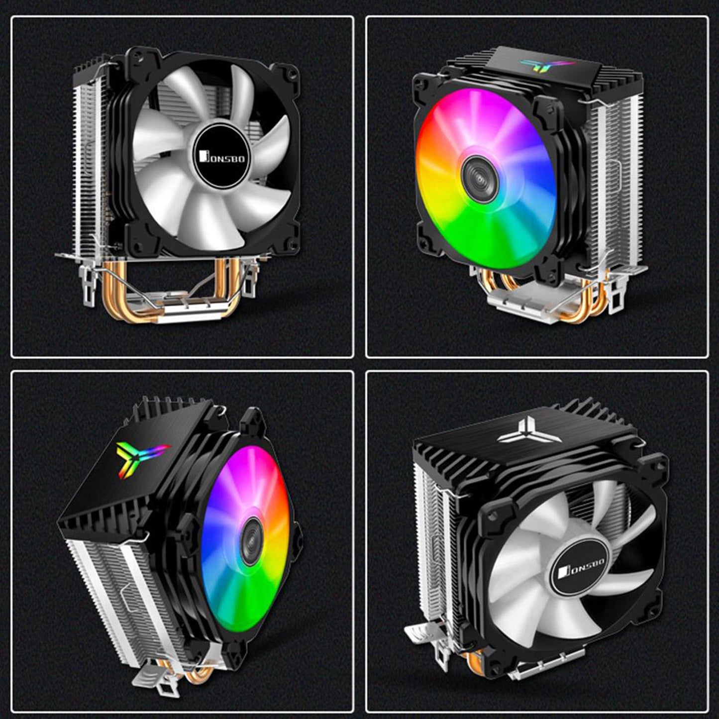 CR1200 Tower CPU Cooler Computer Cooling Fans 9cm Efficient 2300 rpm Compact