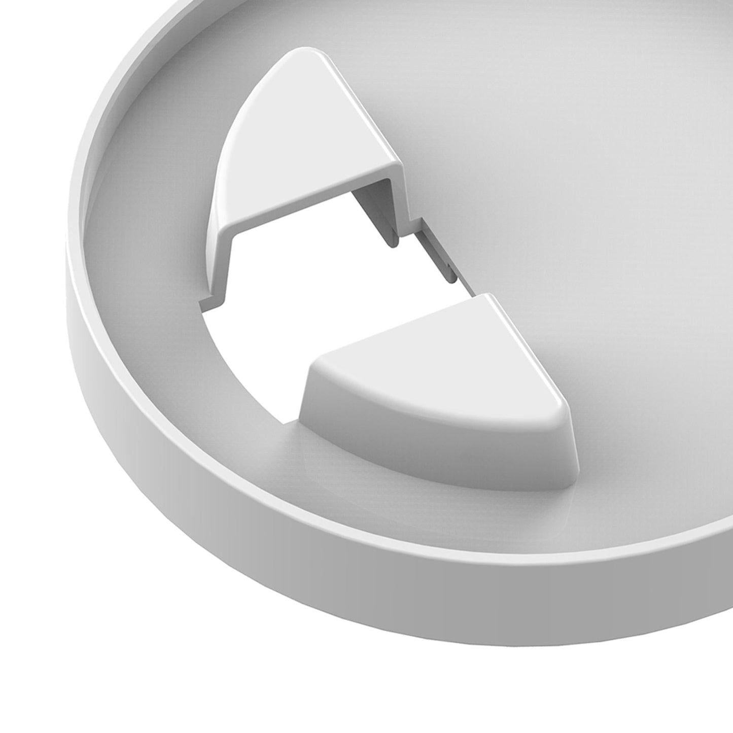 Compact Holder Stand Bracket for Echo Show 10 Smart Speaker White