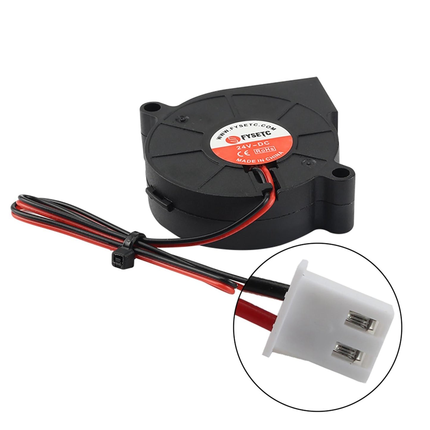 24V DC 50mm Blower Cooling Fan 5015 Extruder For CR10 3D Printer