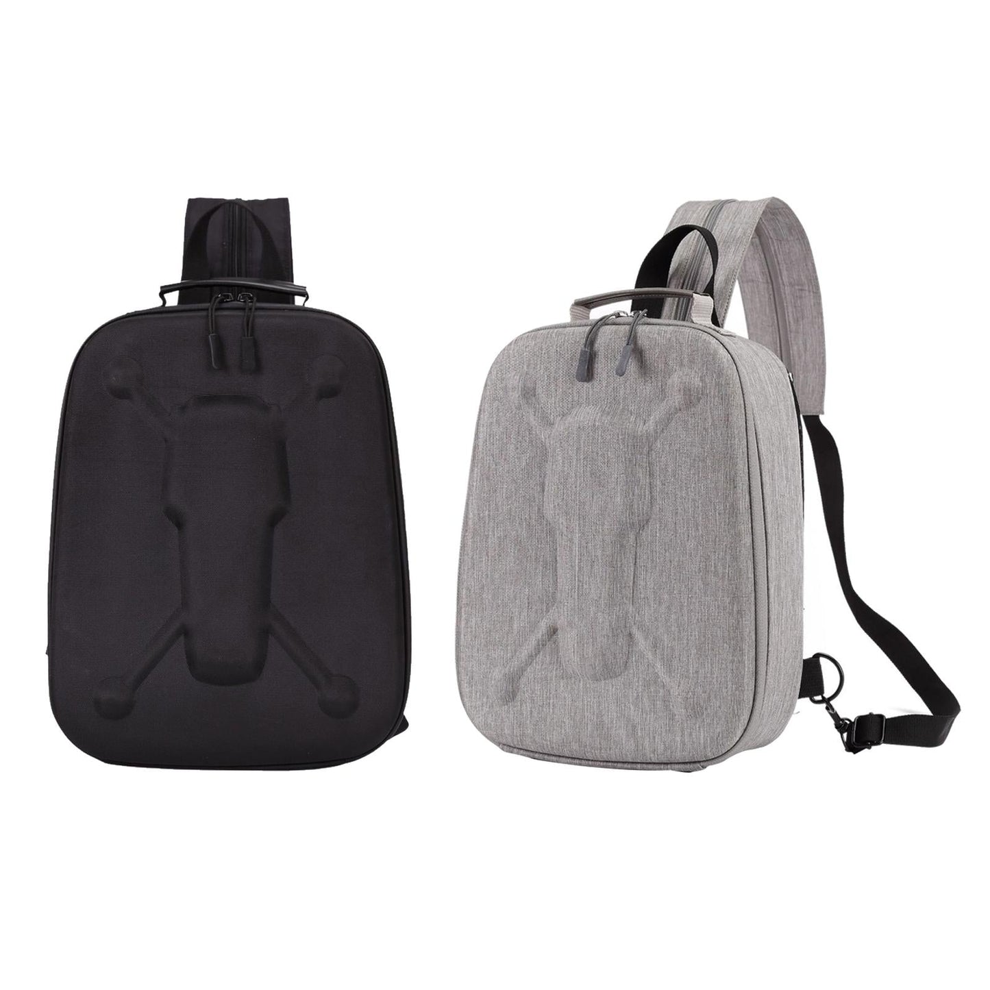 Travel Waterproof Nylon Storage Bag Hard Case for DJI Mavic Air 2 Black