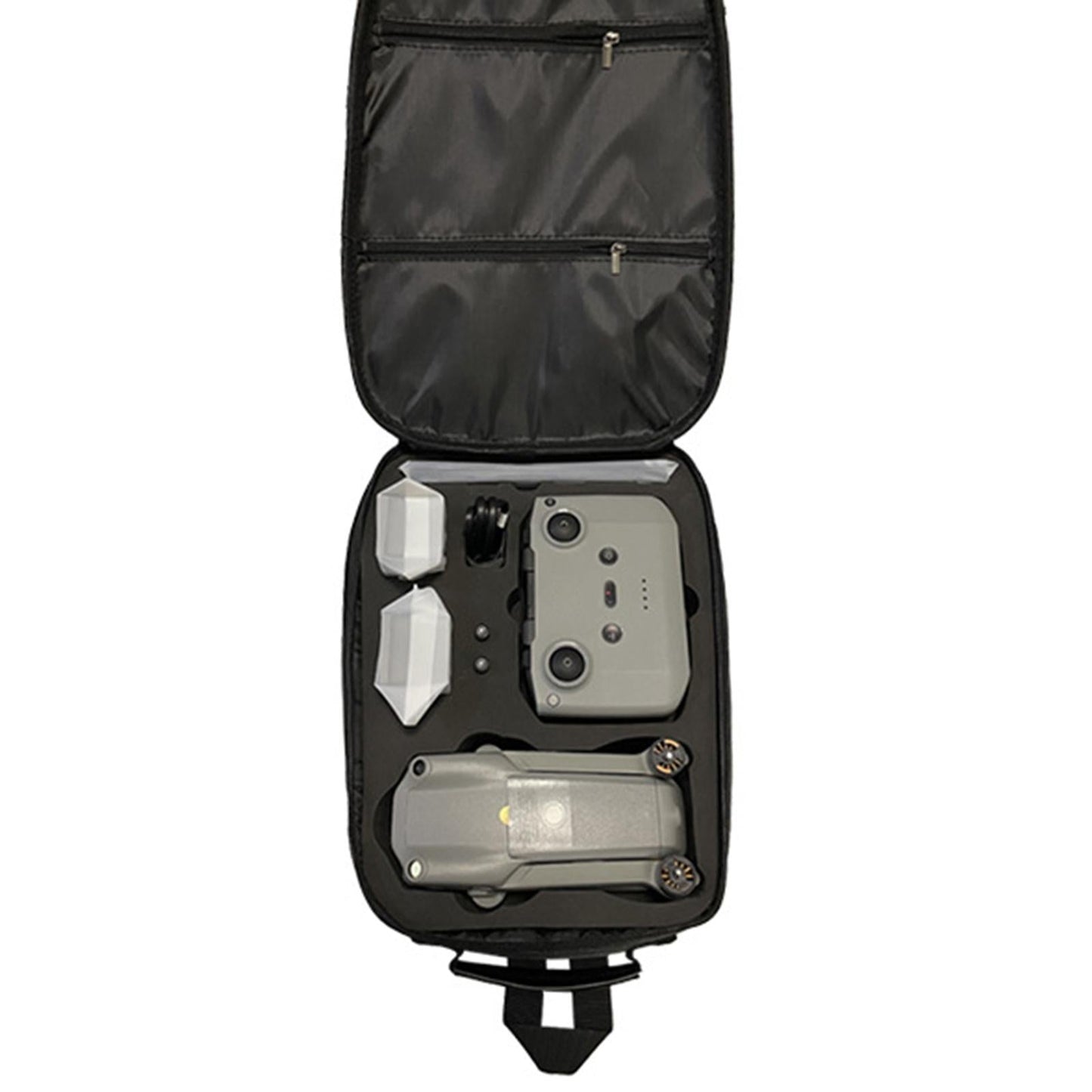 Travel Waterproof Nylon Storage Bag Hard Case for DJI Mavic Air 2 Grey