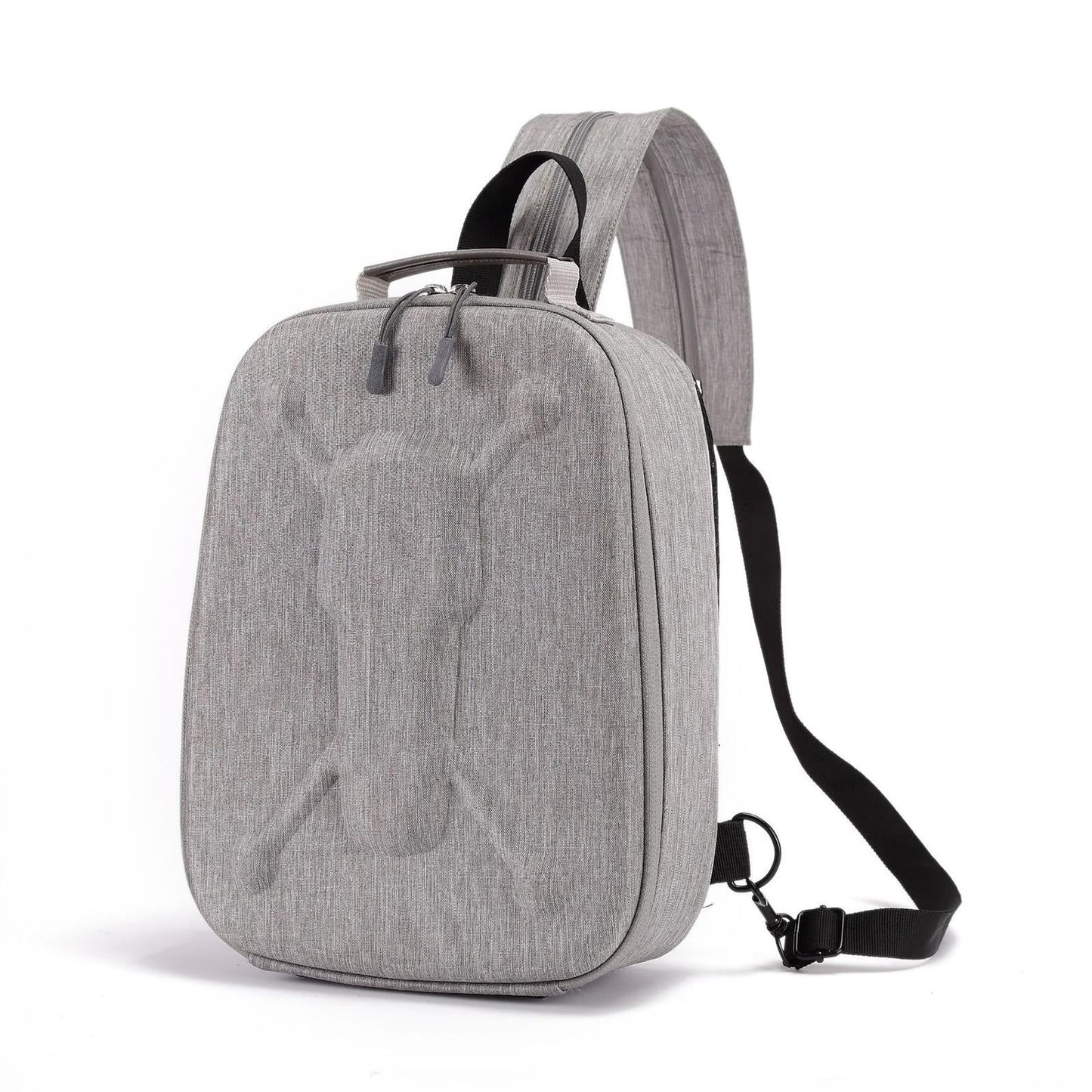 Travel Waterproof Nylon Storage Bag Hard Case for DJI Mavic Air 2 Grey