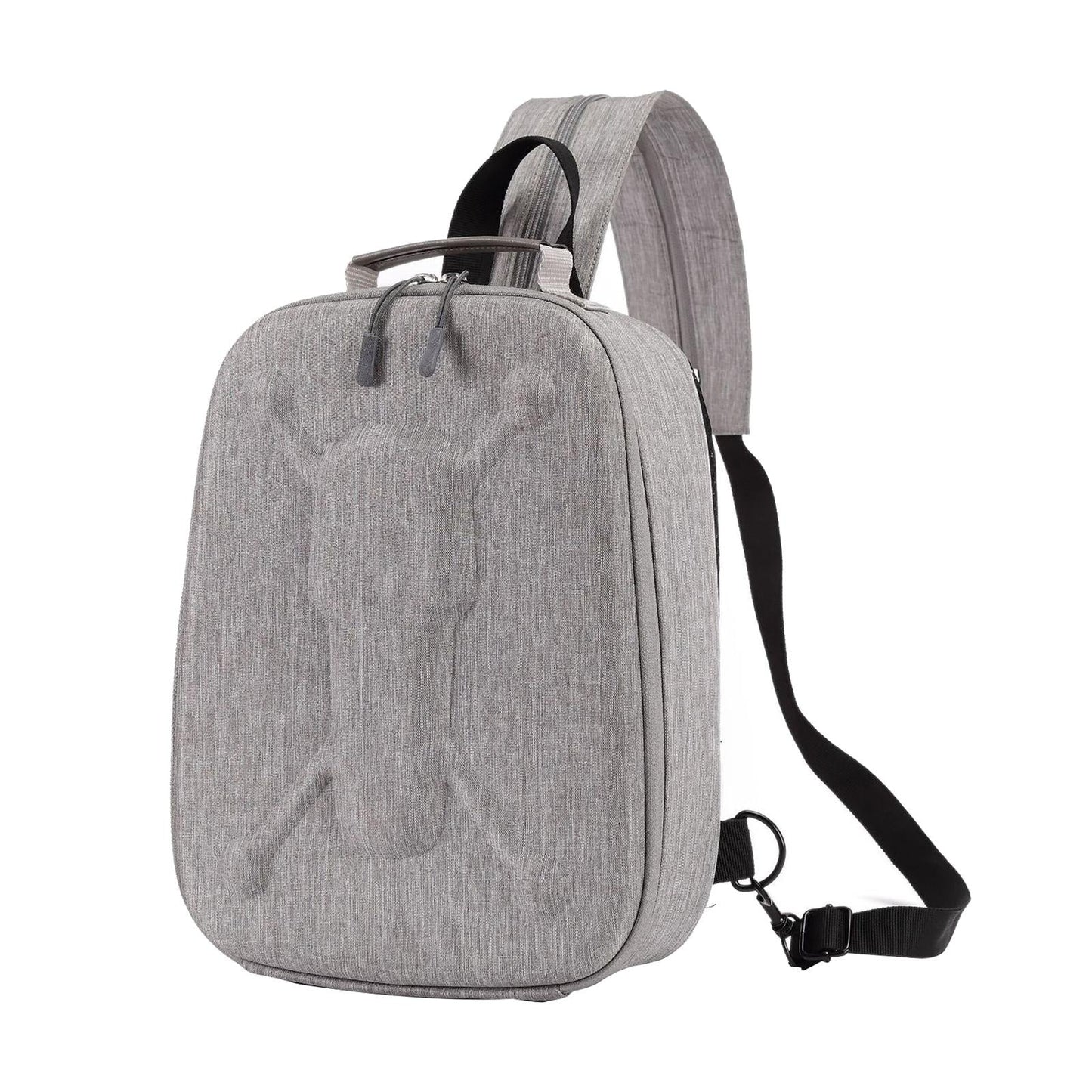 Travel Waterproof Nylon Storage Bag Hard Case for DJI Mavic Air 2 Grey