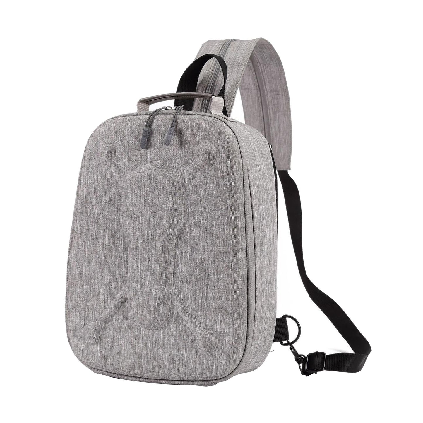 Travel Waterproof Nylon Storage Bag Hard Case for DJI Mavic Air 2 Grey