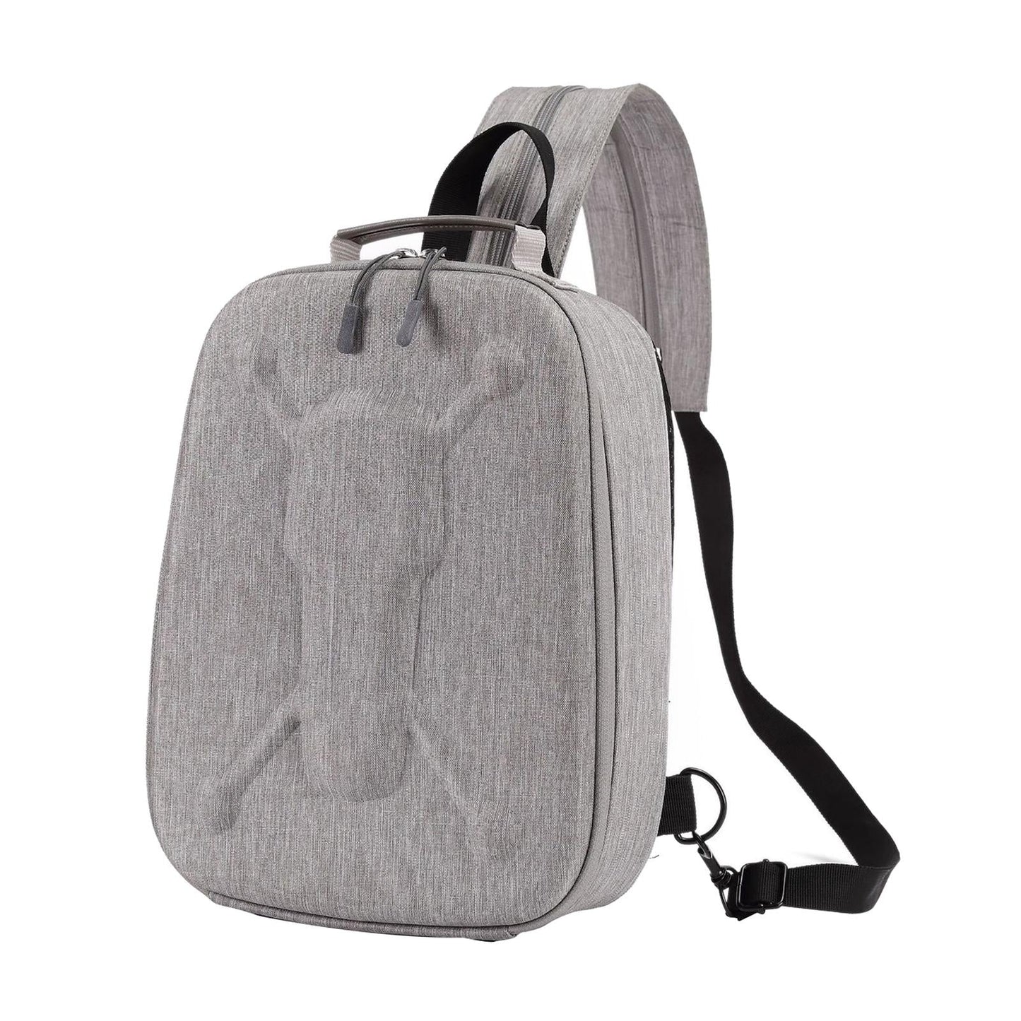 Travel Waterproof Nylon Storage Bag Hard Case for DJI Mavic Air 2 Grey