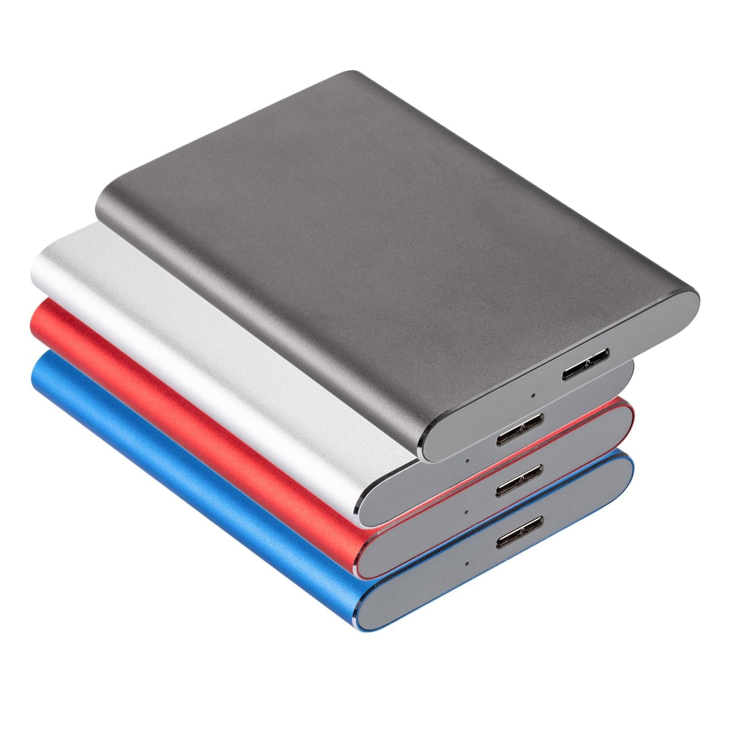 2.5in Portable USB 3.0 SATA 4TB Hard Drive Enclosure Tool Free Red