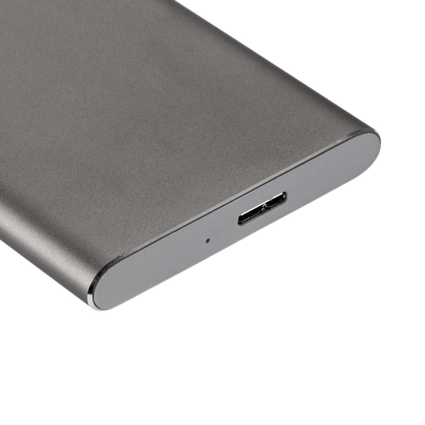 2.5in Portable USB 3.0 SATA 4TB Hard Drive Enclosure Tool Free Grey