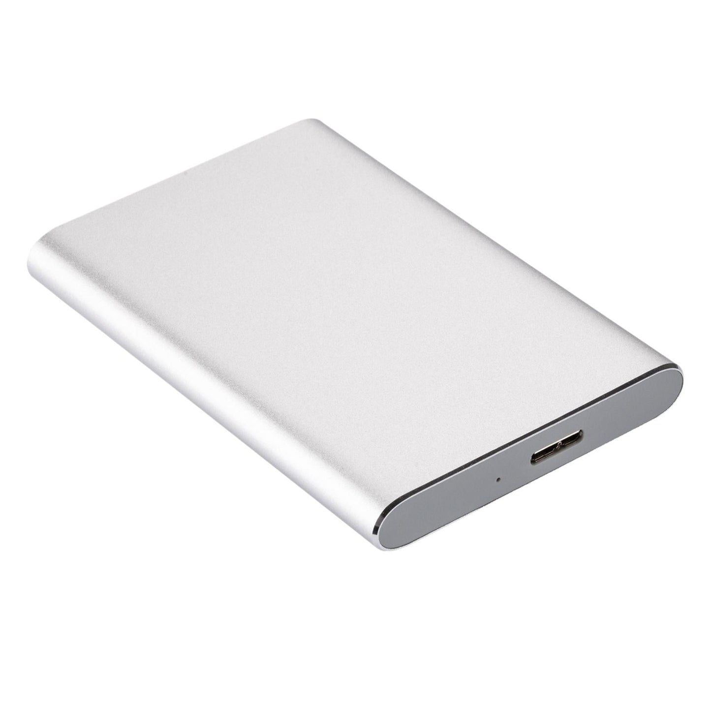 2.5in Portable USB 3.0 SATA 4TB Hard Drive Enclosure Tool Free Silver