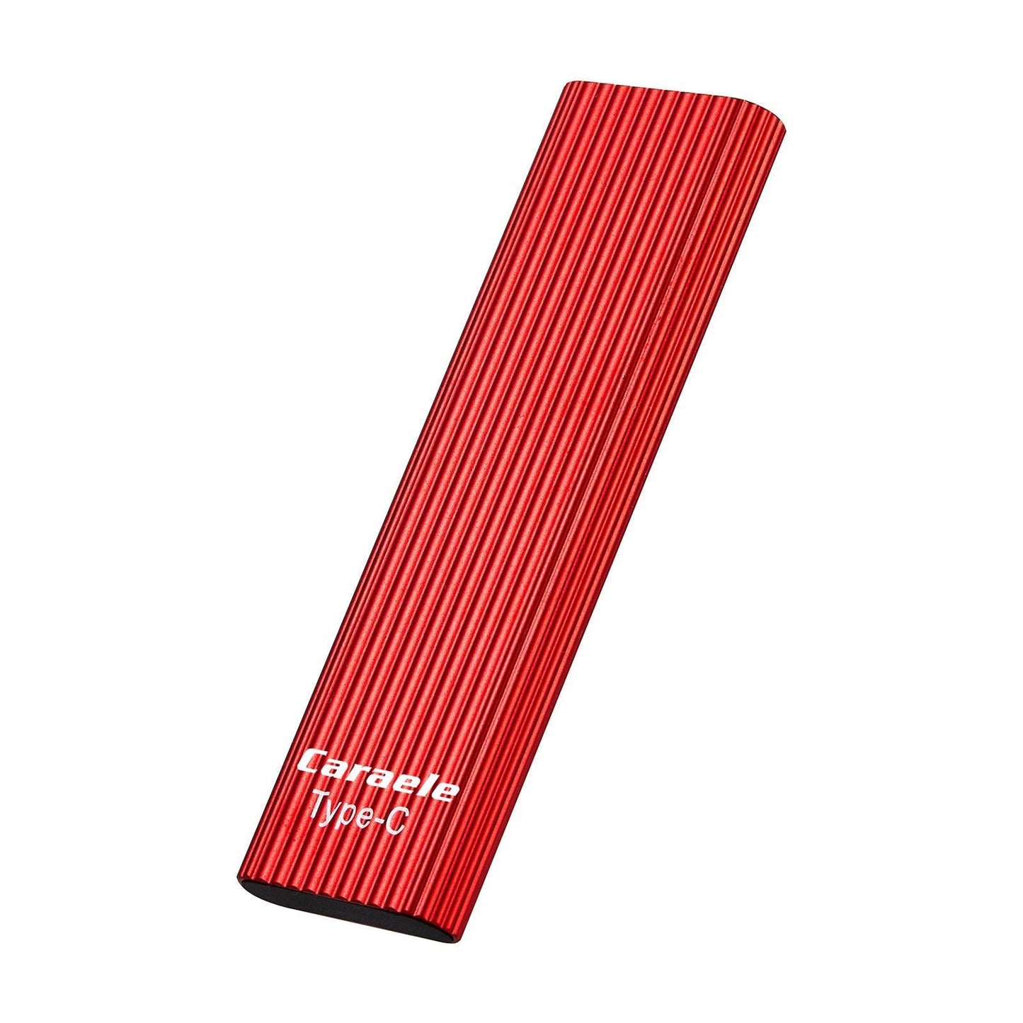 500GB SSD External Portable Storage USB 3.1 Gen-1 USB-C Compatible red