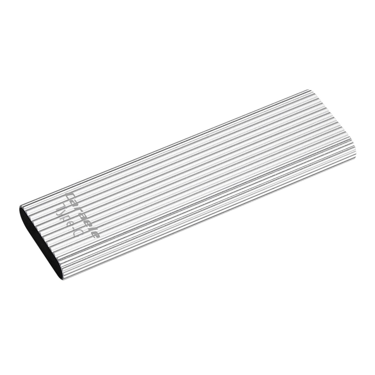 500GB SSD External Portable Storage USB 3.1 Gen-1 USB-C Compatible silver