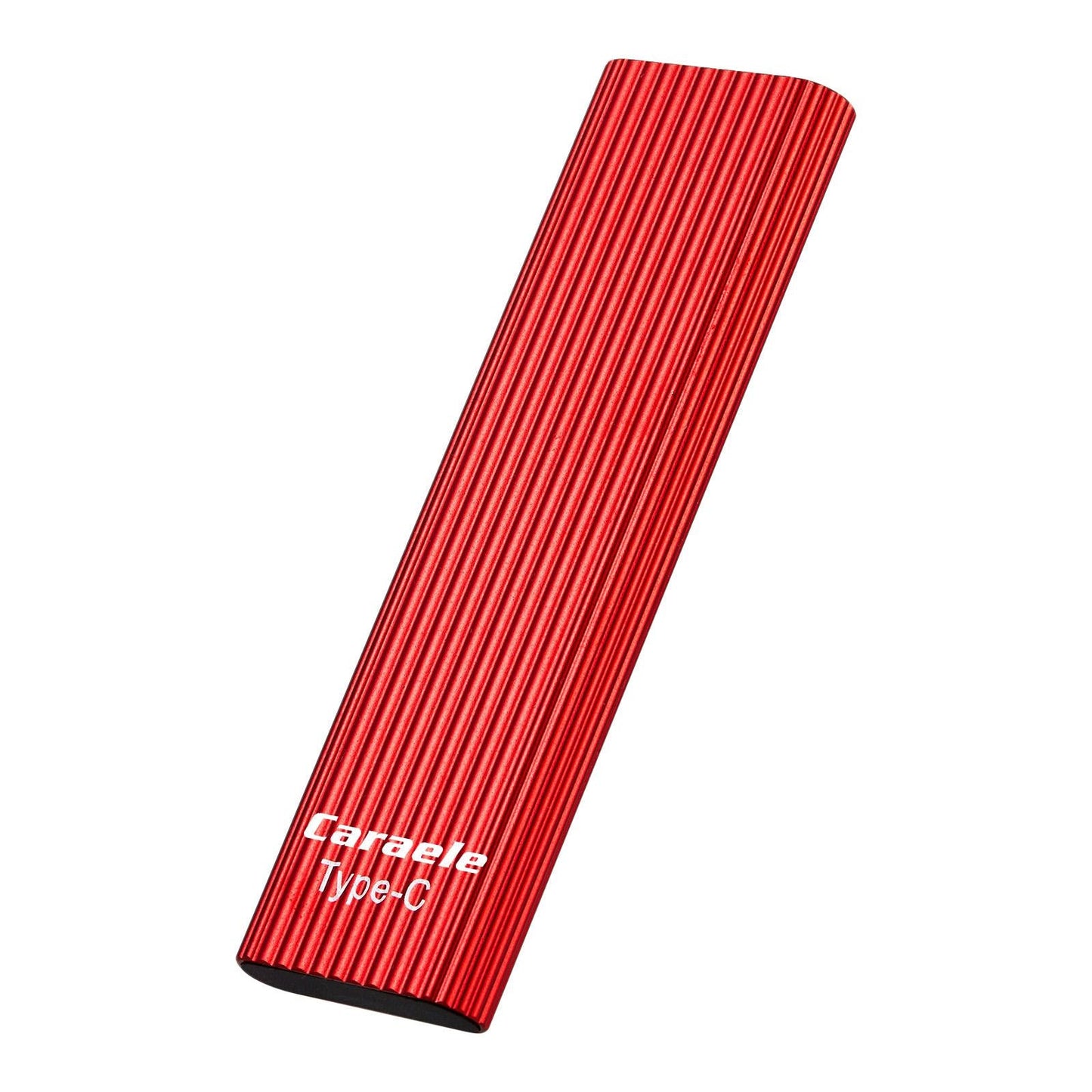 USB 3.0 2TB SSD External Portable USB 3.1 Gen-1 USB-C Compatible red