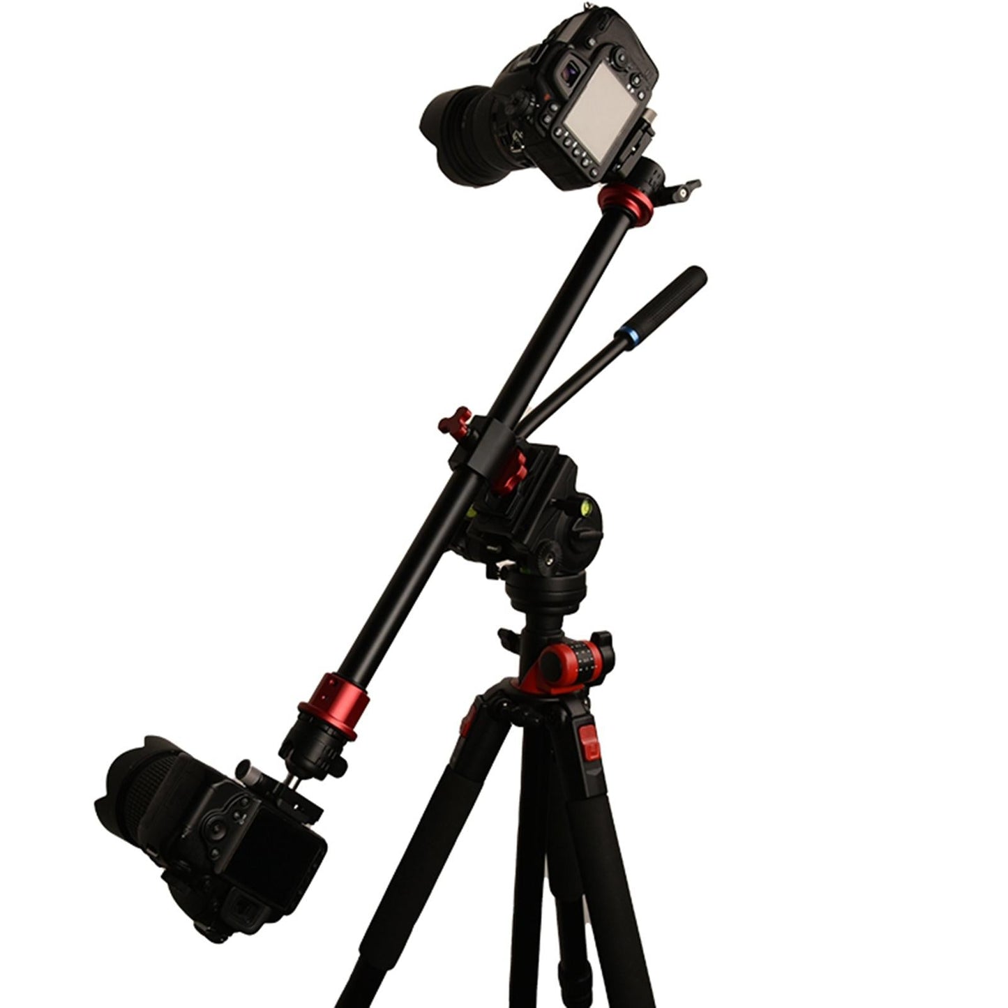 Double End Camera Tripod Cross arm Horizontal Bar for Photography Studio
