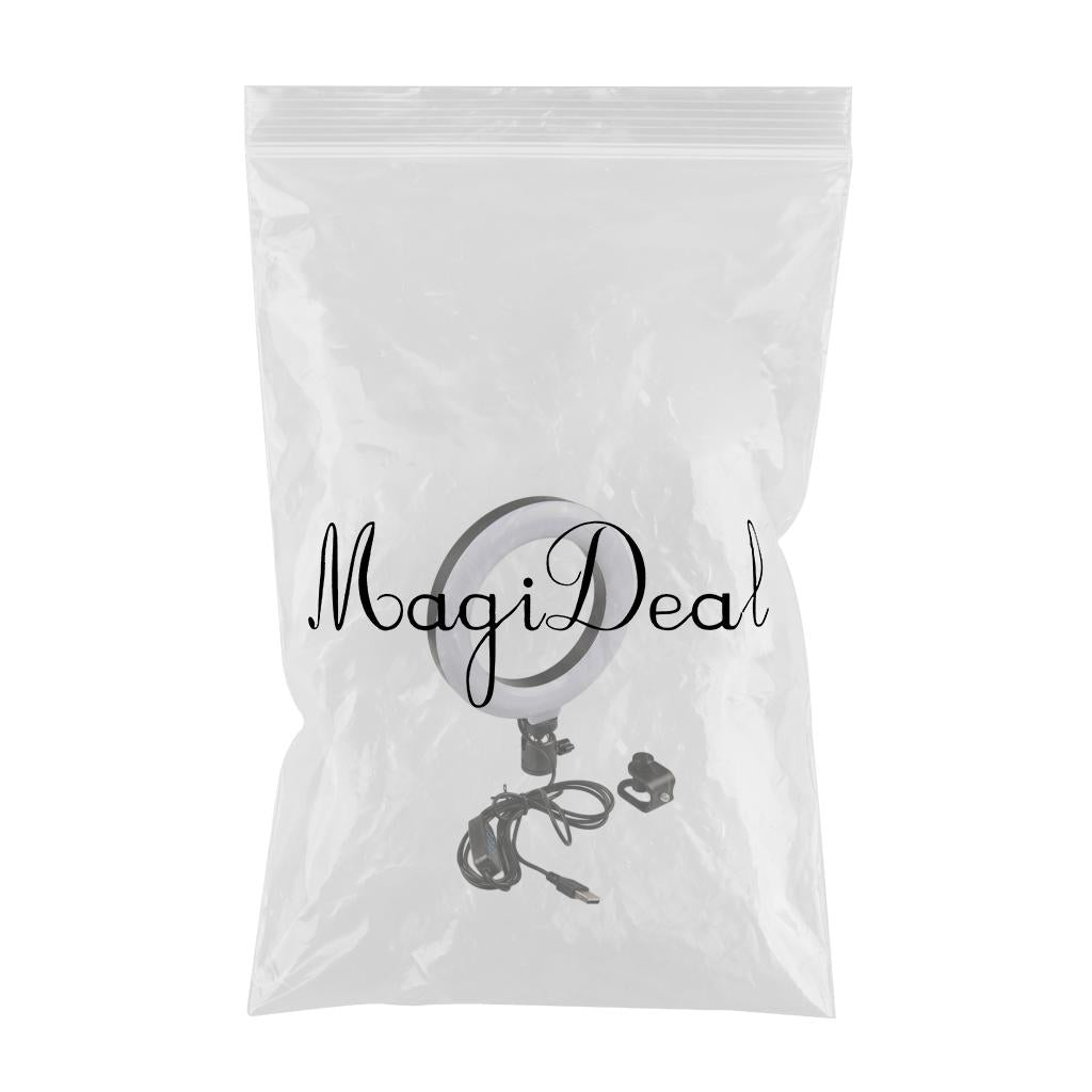 6 Ring Light for Computer Laptop Video Conference Lights for Live Streaming"