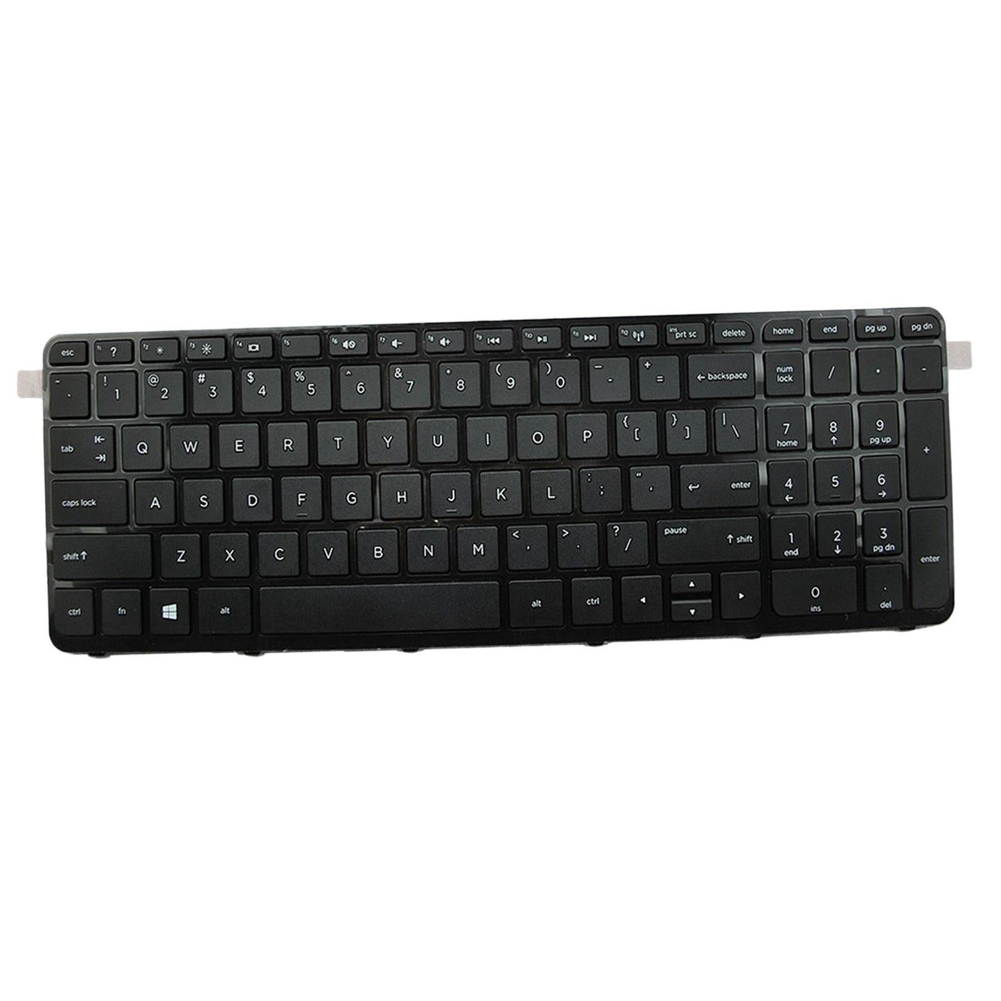 Black Laptop US Layout Keyboard Replacement for HP Pavilion 15-E 708168-001