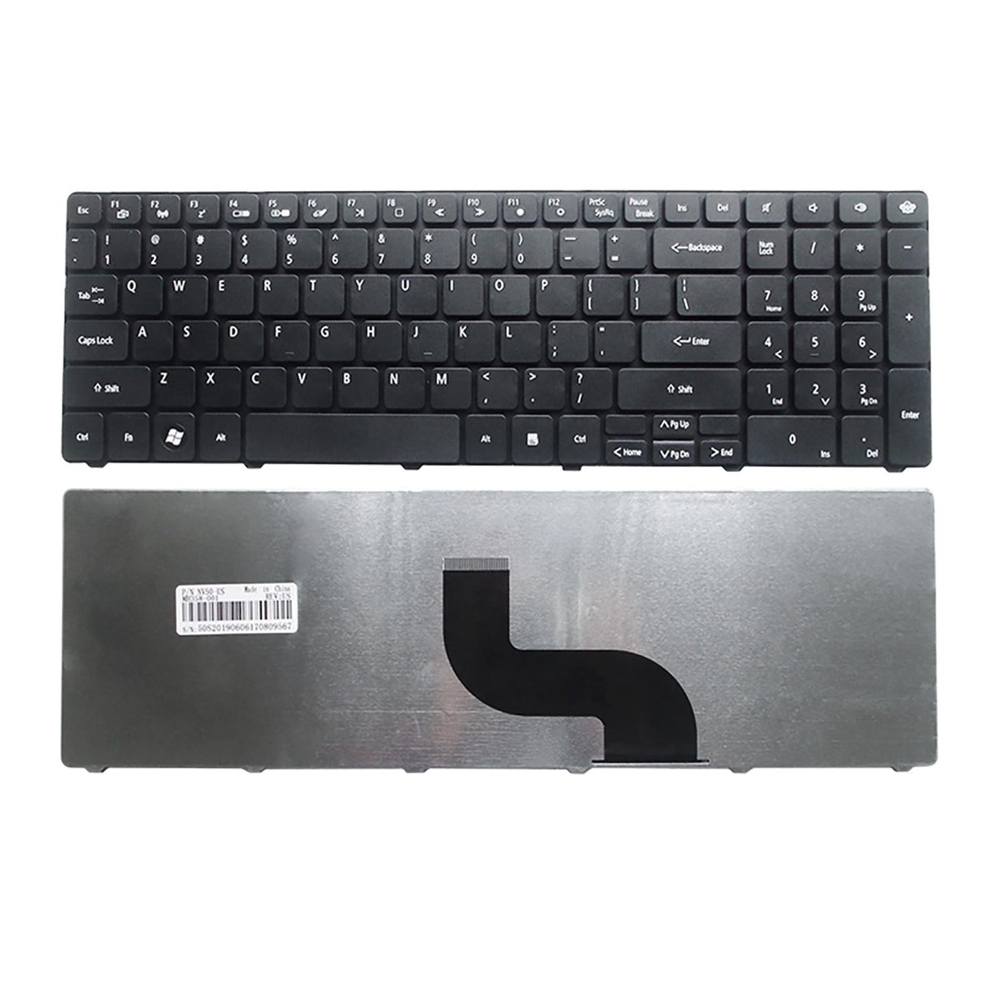 US Keyboard Replace for Gateway NV59A NV59C NV73A NV79C NV50A NV51B ID79C